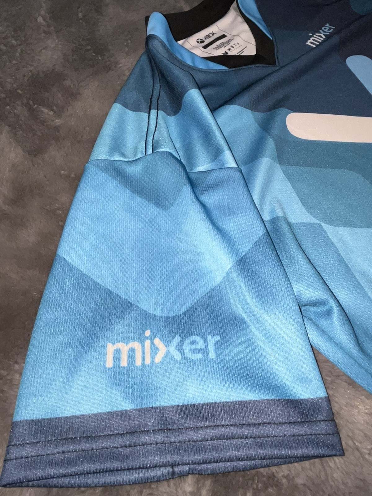 New META XBOX Gaming Mixer Jersey Mens XL Blue – NWT