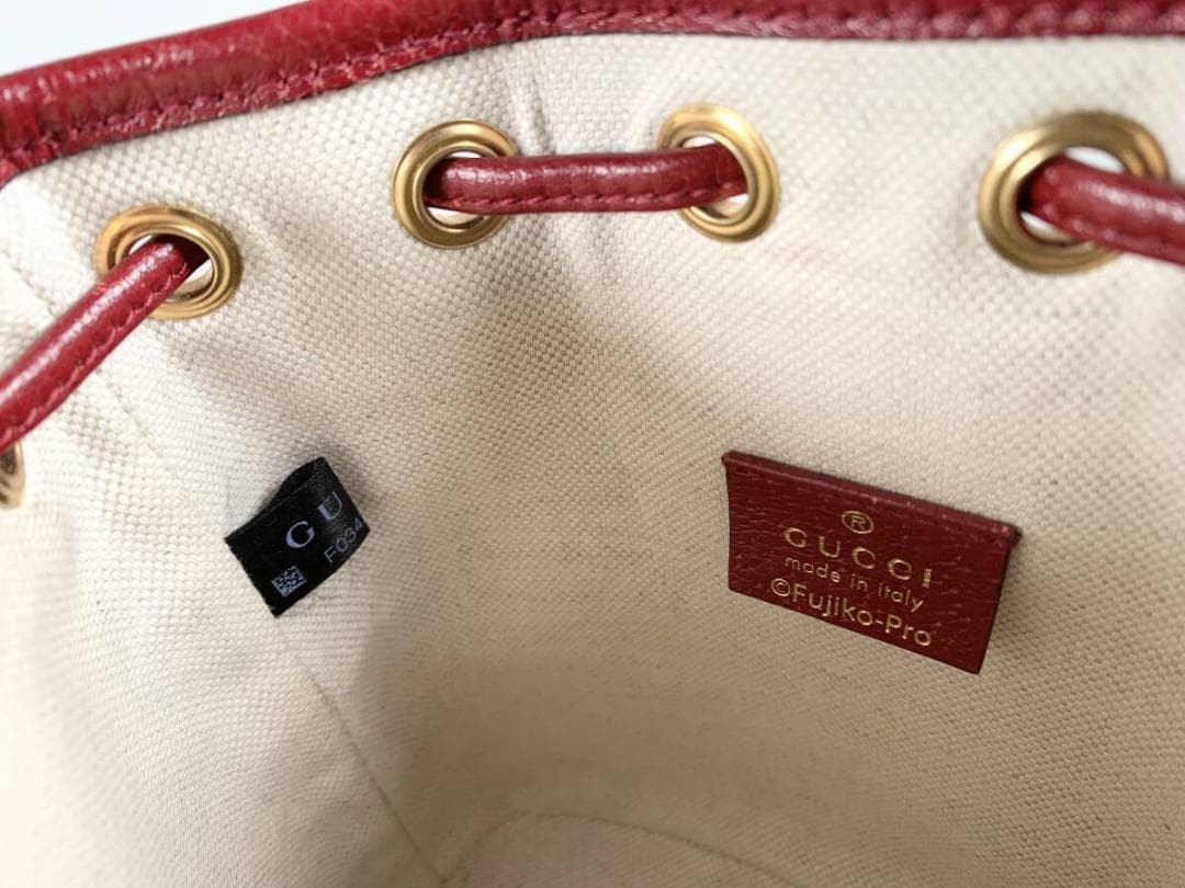 Gucci Doraemon GG supreme shoulder bag Gift Present 0611b