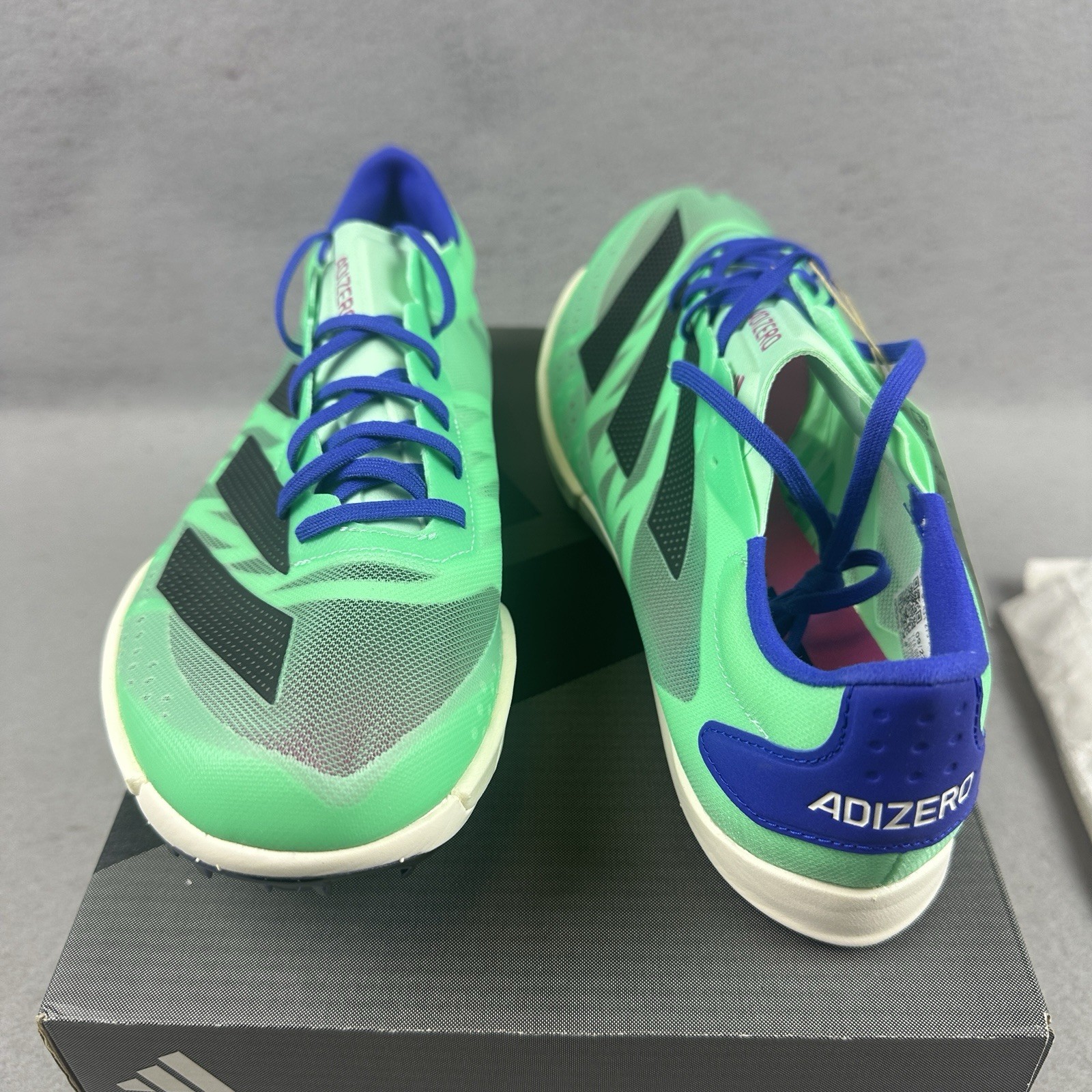 Adidas Adizero Ambition Distance Spikes Cleats Mens 8.5 Women 9.5 GV9068 New Box