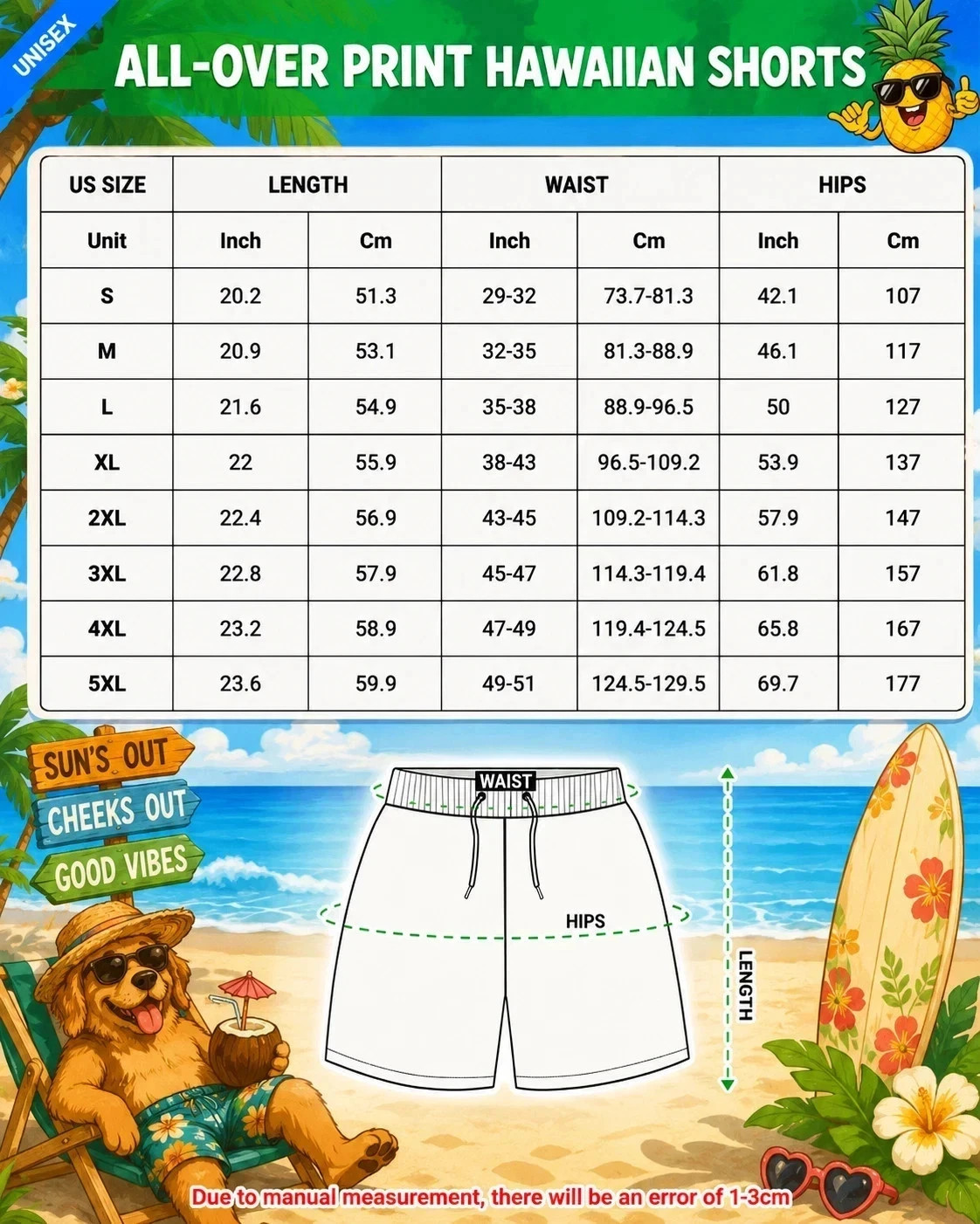 Custom Funny Novelty Swim Trunks, Unique Men’s Swimwear, Joke Beach Short Gift
