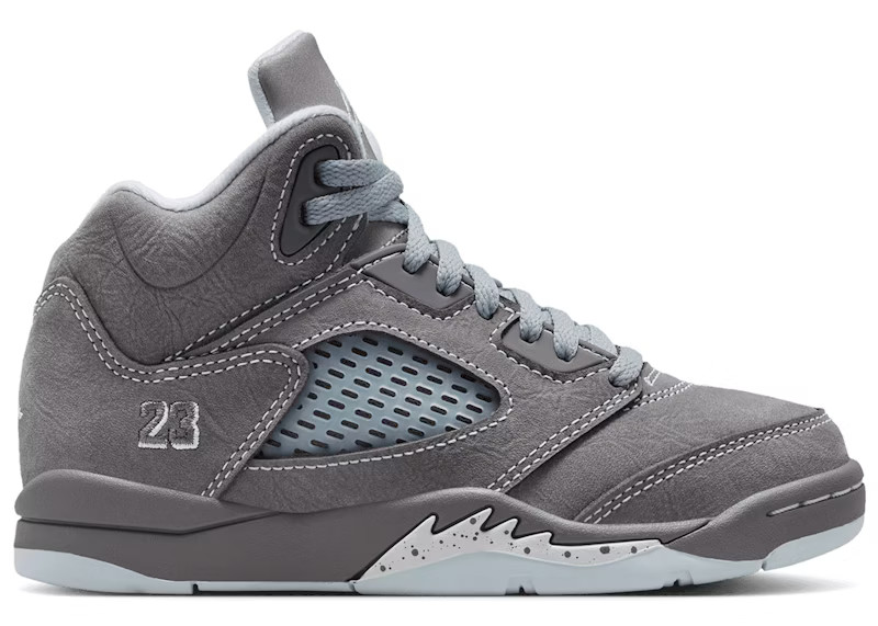 Size 12C Jordan 5 Retro Wolf Grey 2026 PS 440889-002