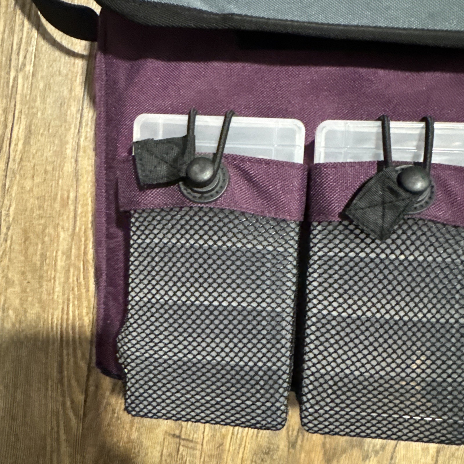 New ArtBin Shoulder Strap Totes-multi Functional Tote Art Bag Purple Craft Tote