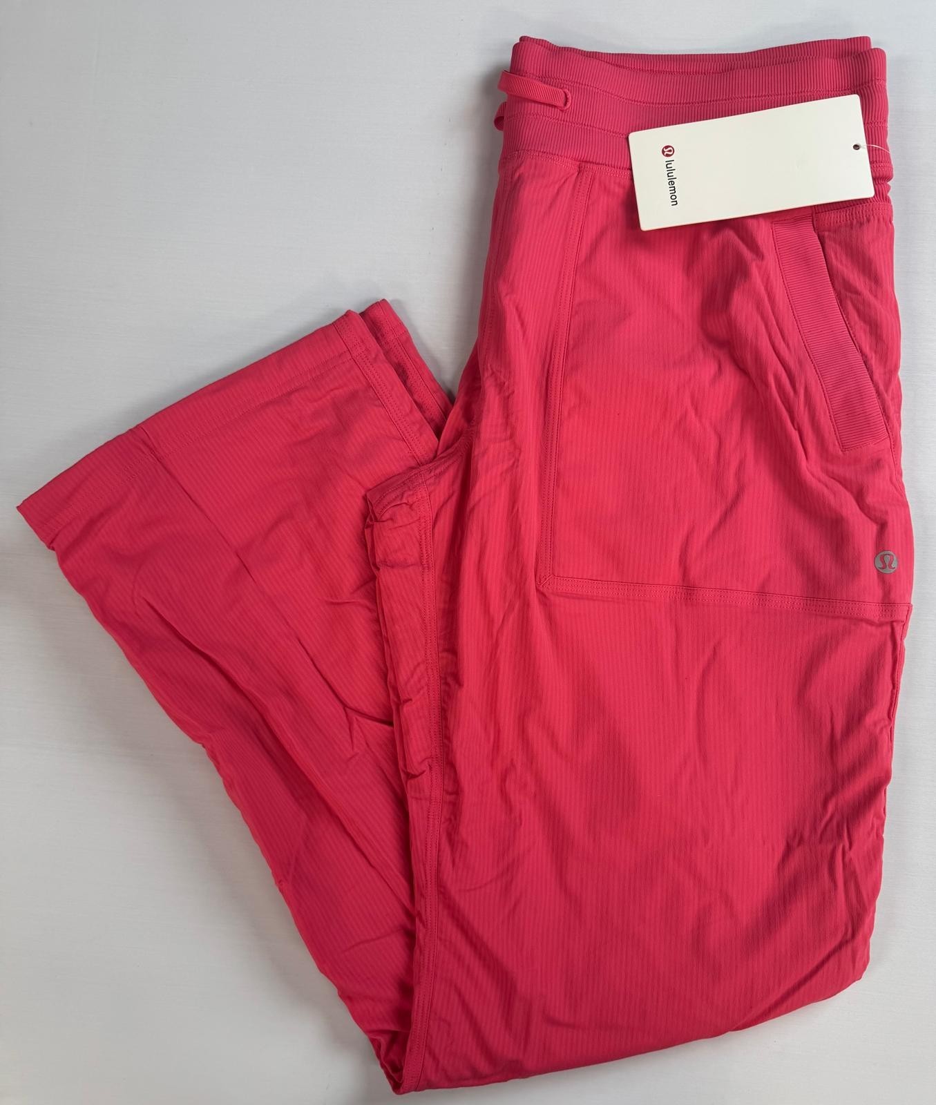 lululemon Dance Studio Mid-Rise Pant (LINED) Regular. Glaze Pink Size 12. NWT