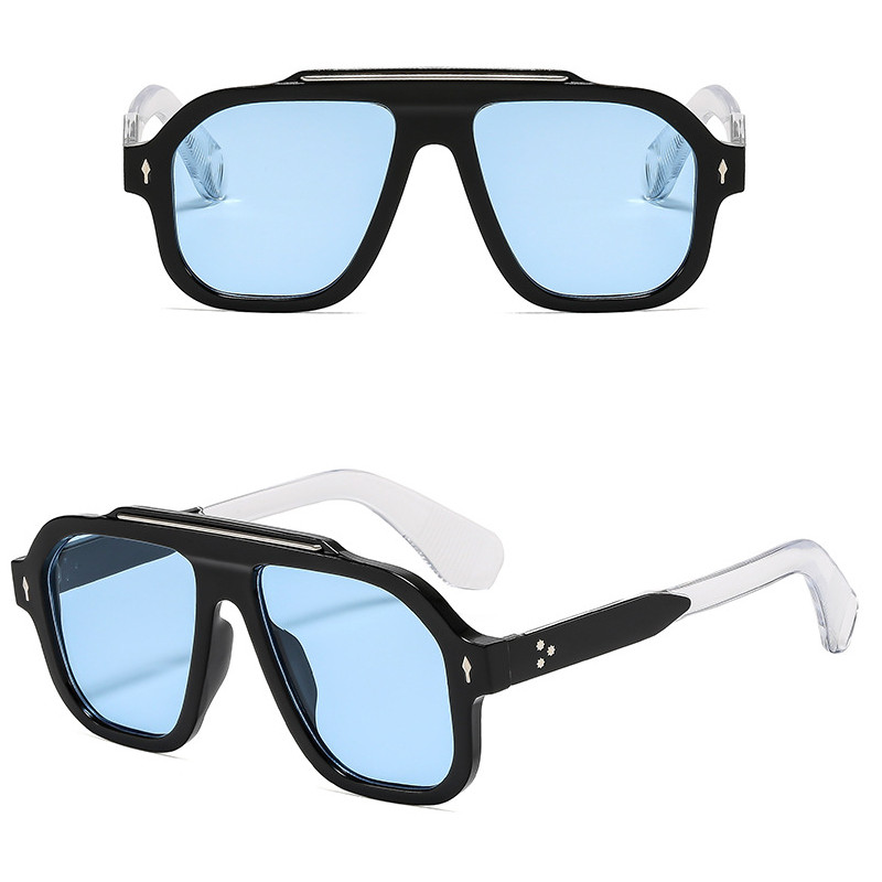 Men Large Frame Square Sunglasses Fashion Outdoor Classic Shade Glasses UV400