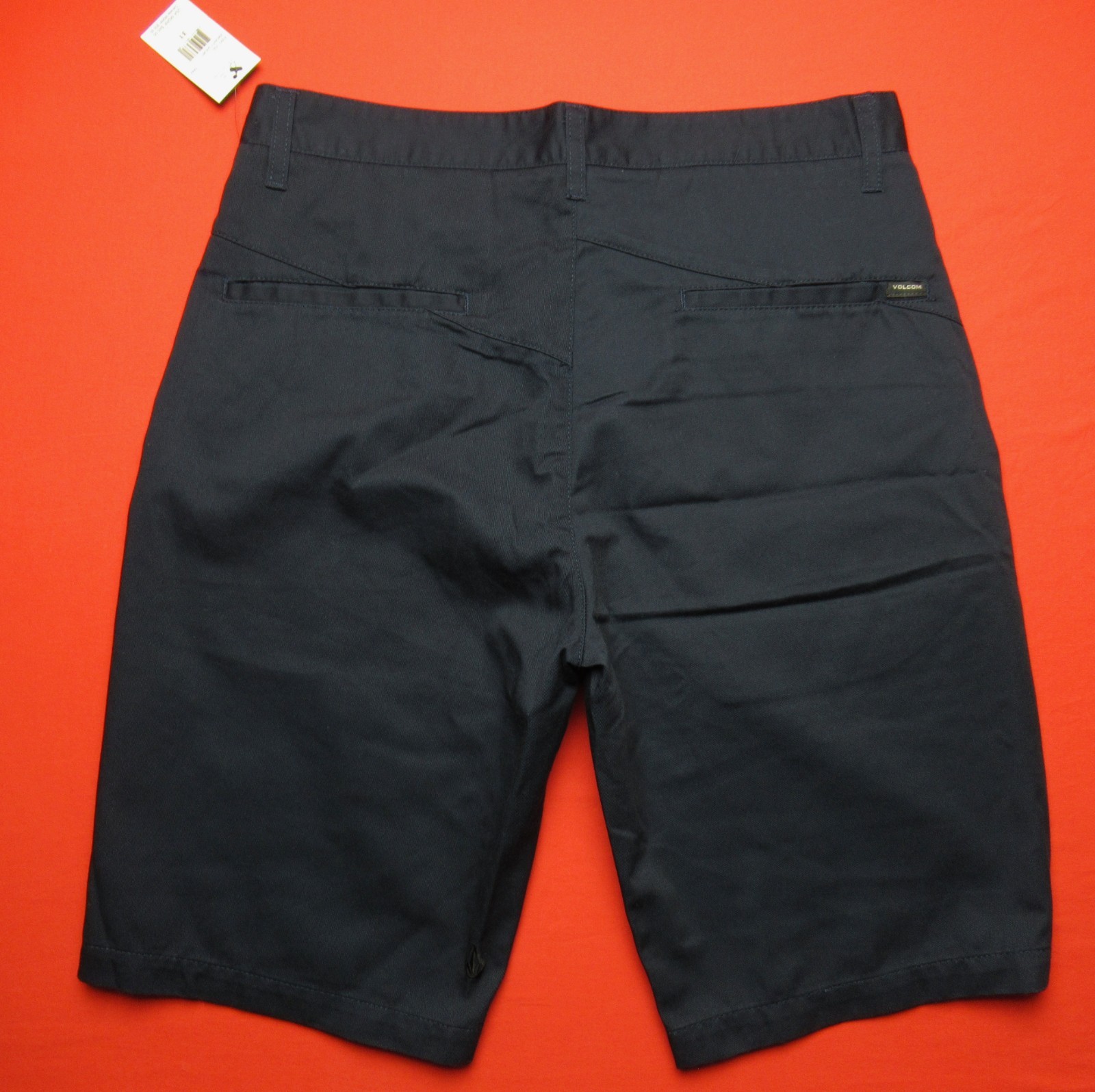 Volcom Vmonty Chino 10″ Shorts NWT $45 Dark Navy Blue Mens 31 FREE SHIP