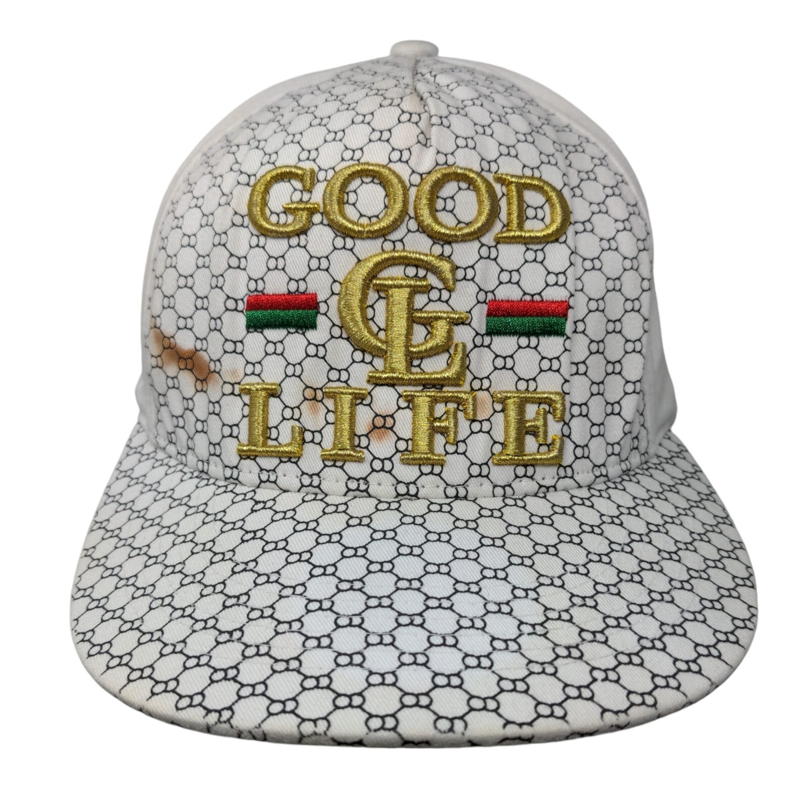 Good Life Snapback Hat Multicolor OSFA Adjustable Embroidered Top Level