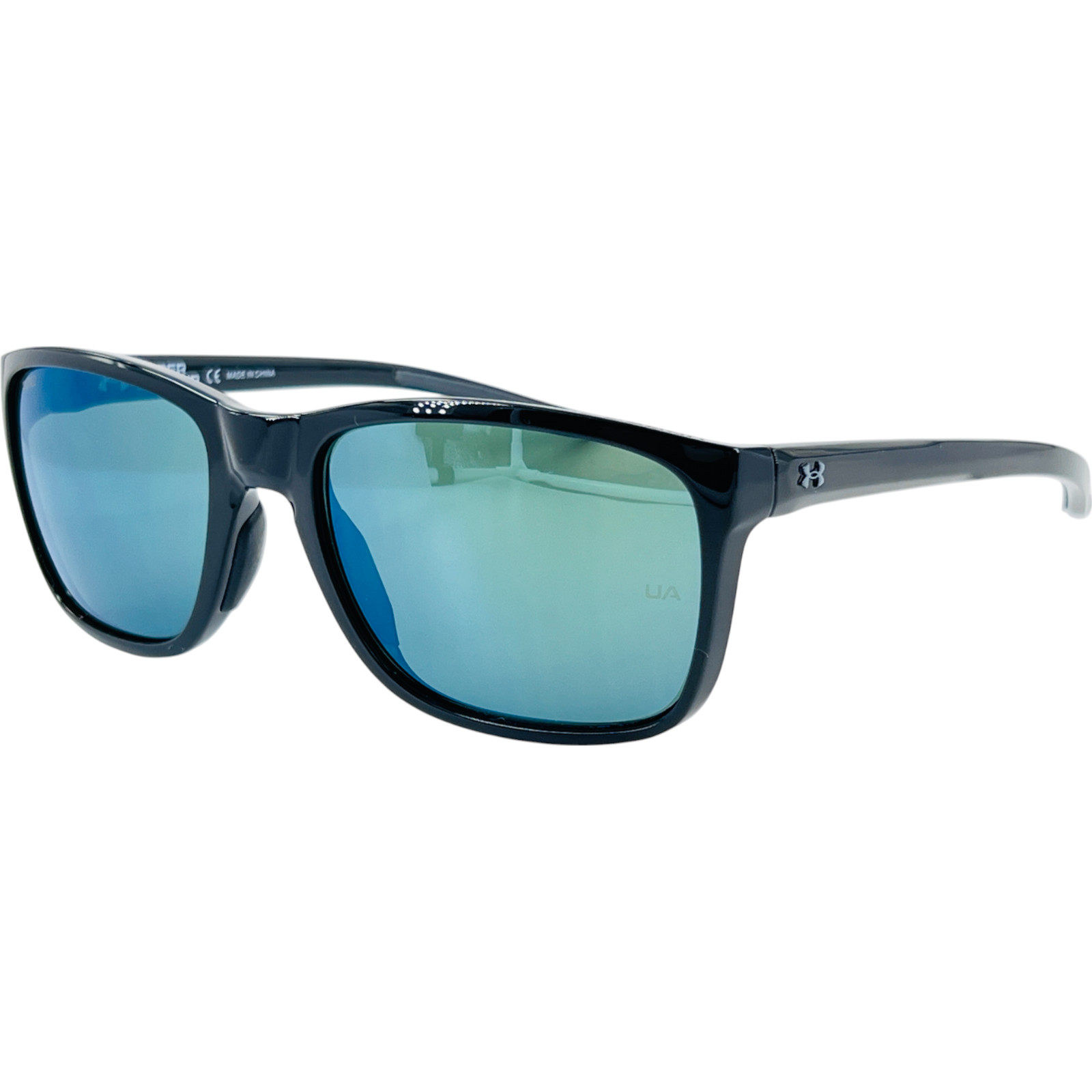 Under Armour UA 0005S Mens Plastic Sunglass 008AV8 Black Grey 58-19 UA Tuned