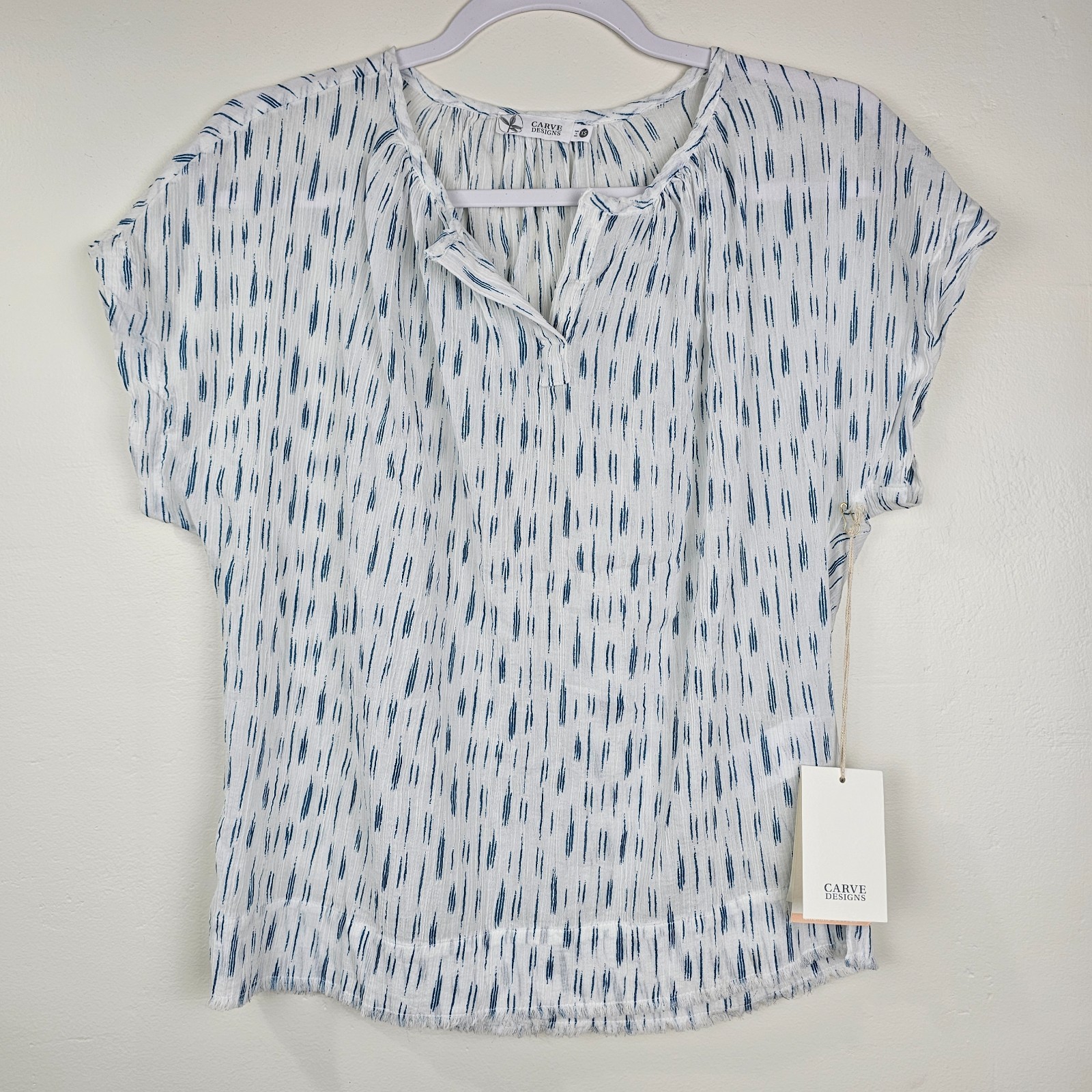 Carve Designs Woman’s Top 100% Organic Cotton Size XS
