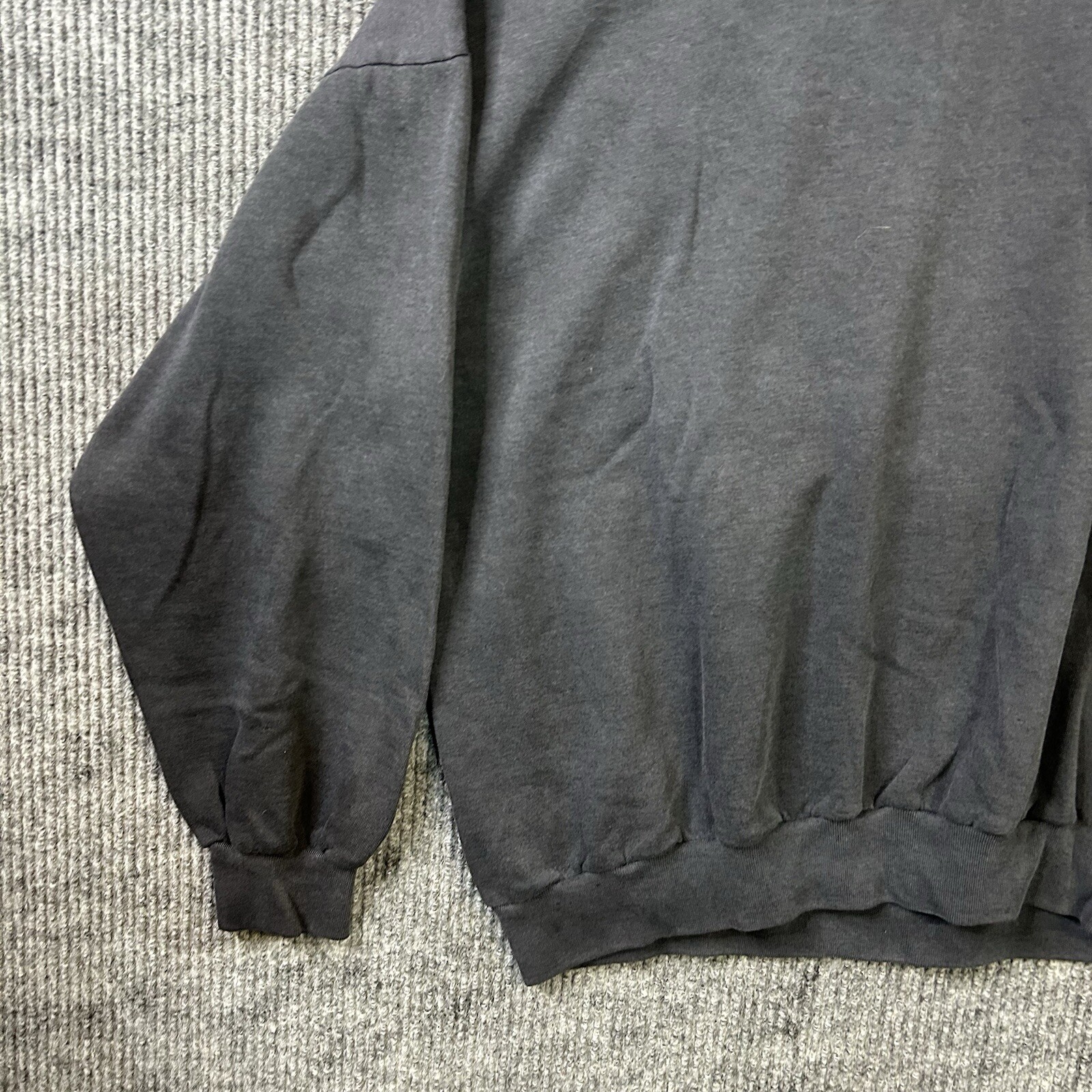 Vintage Holland Sweatshirt Adult Large Embroidered Black
