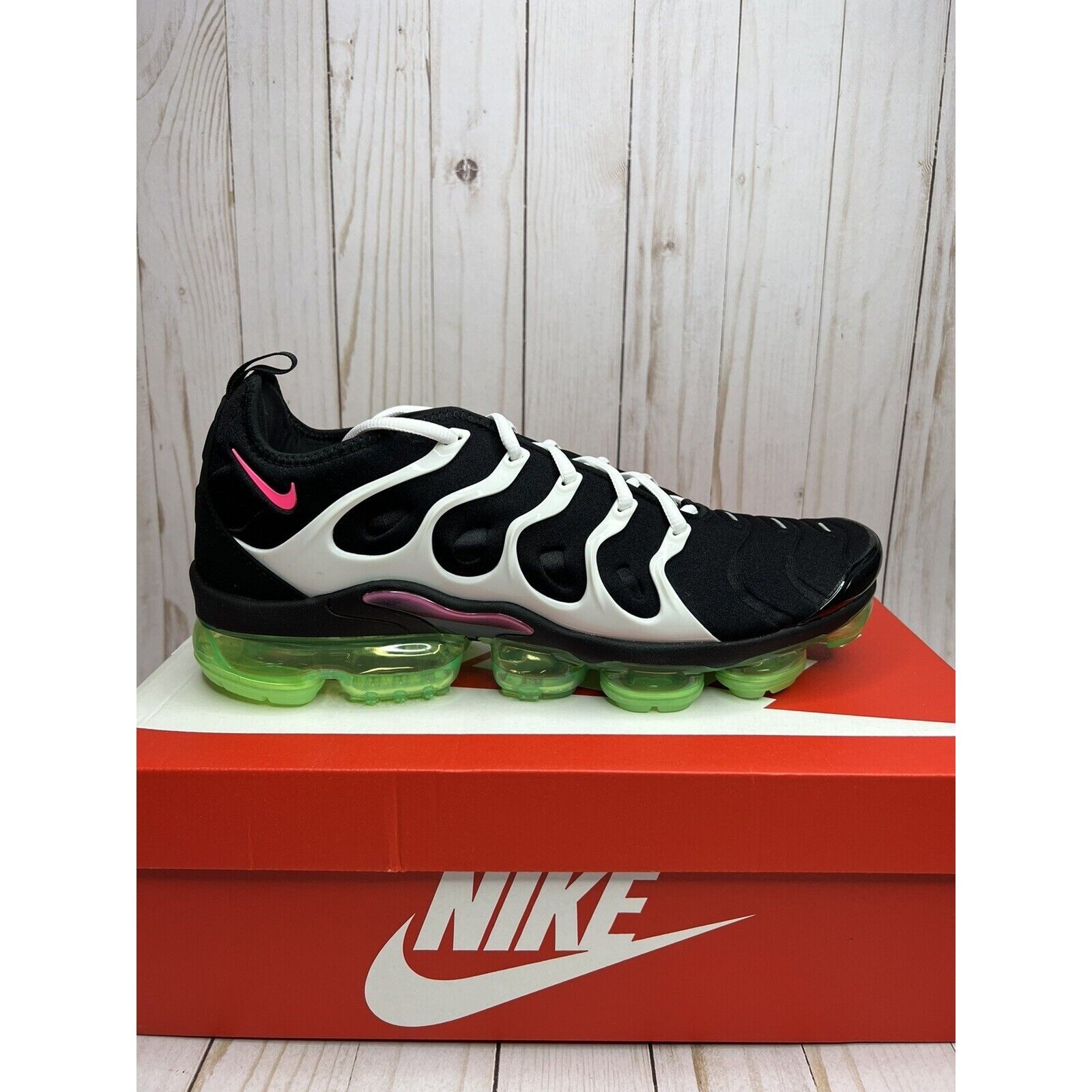 Nike Air VaporMax Plus Do You Mens Size 11.5 Black Green Hyper Pink DM8121 001