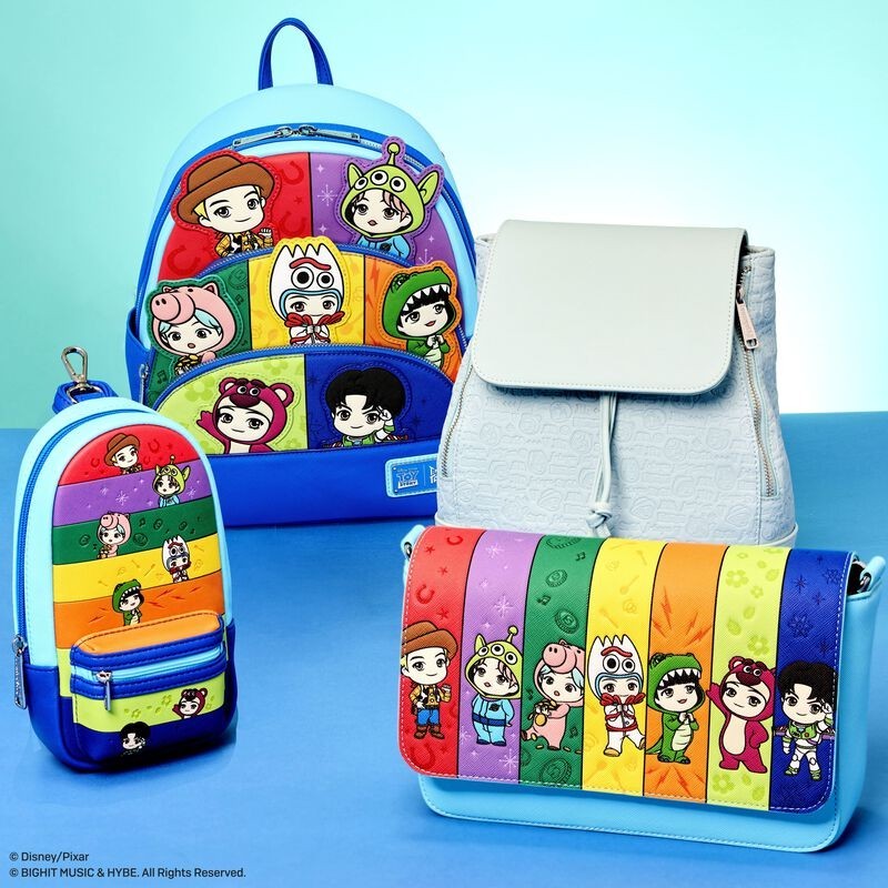 BTS Toy Story | TinyTAN All-Over Print Drawstring Mini Backpack