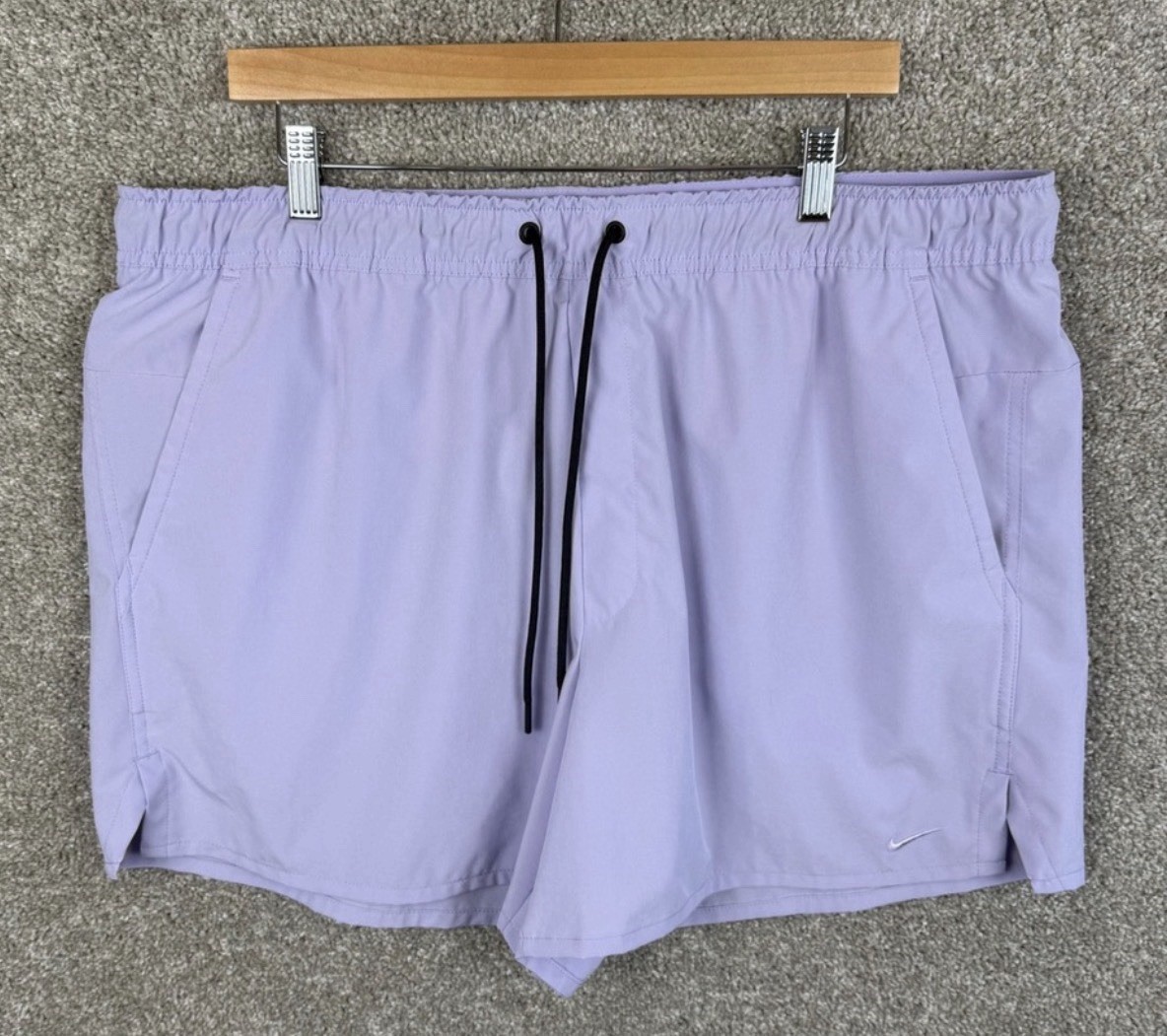 Nike Dri-Fit Unlimited Purple 5” Unlined Versatile Shorts DV9336-515 Men’s Large