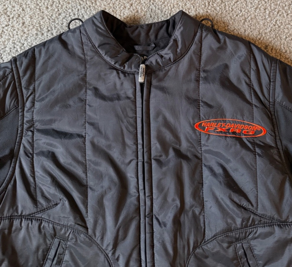 Harley Davidson FXRG Women’s Black Soft Shell Liner Jacket – Size Small
