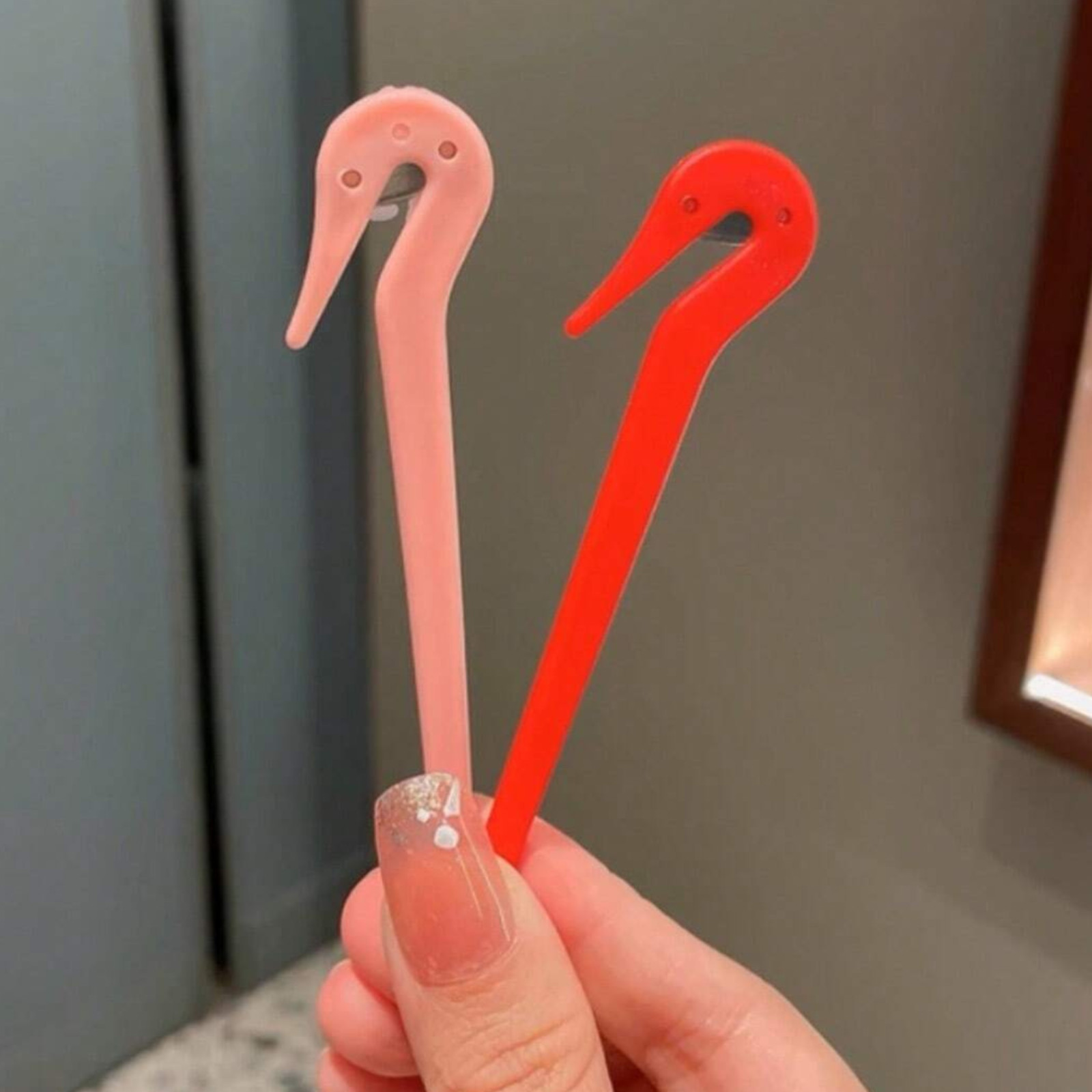 2x Elastic Hair Band Cutter Disposable Rubber Band Remover Hair Tie Cutting Tool