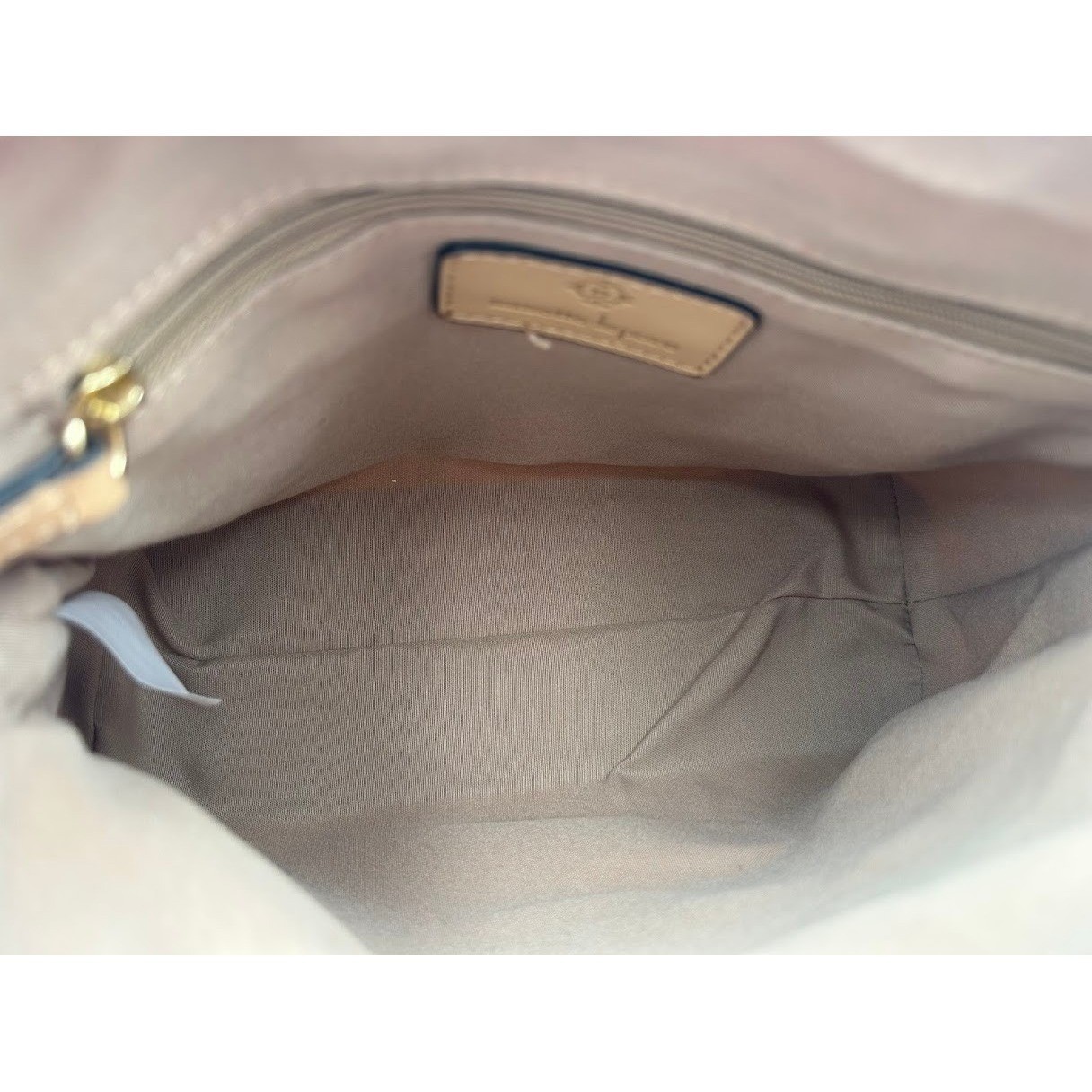 Nanette Lepore Multicolor Stripe Crossbody Bag Goldtone Hardware Vegan Leather