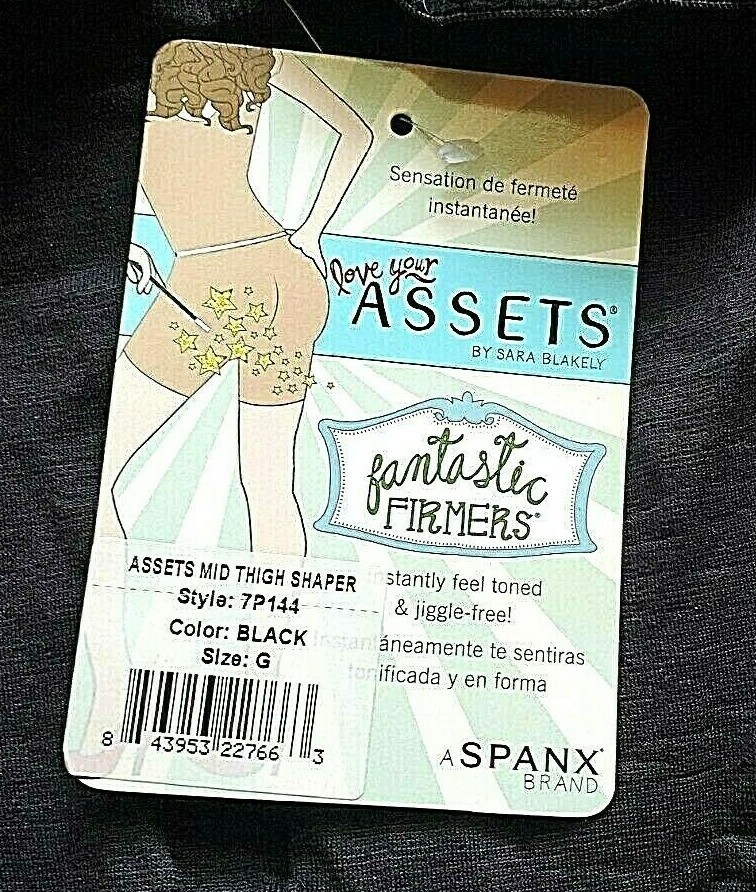 Size G (3X – 4X) Assets by Sara Blakely High Waist Mid-Thigh Shaper 7P144