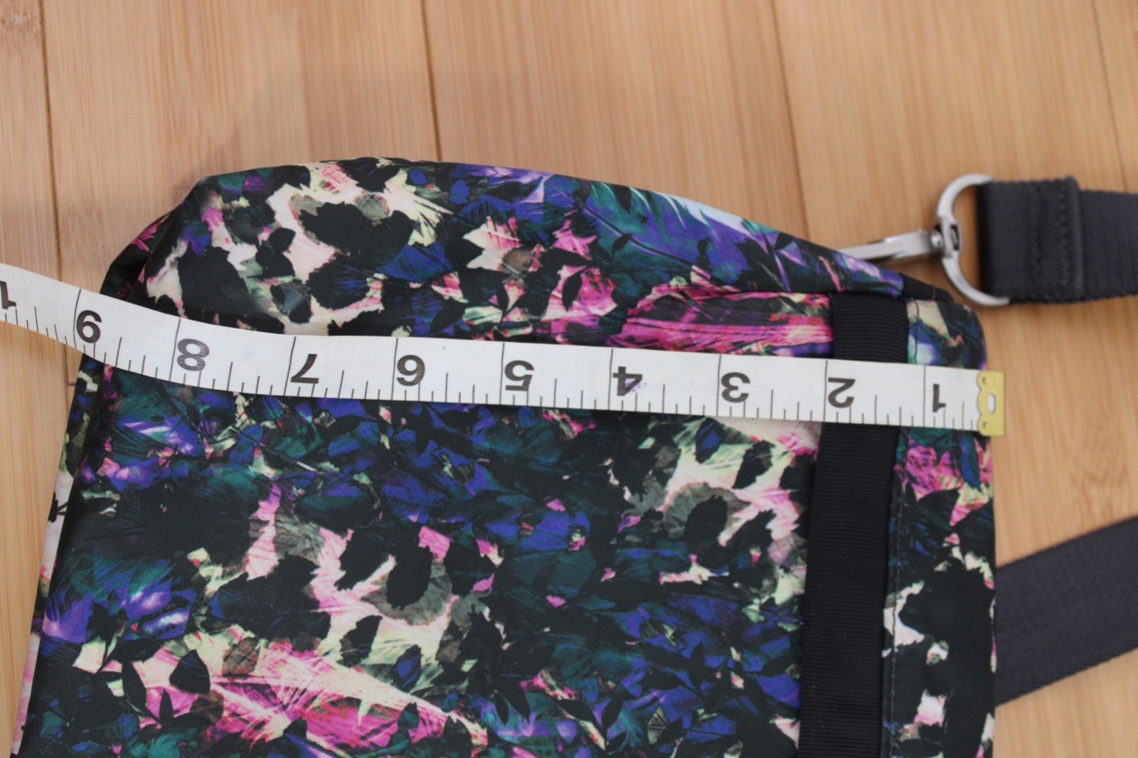 Lululemon Floral Go Your Om Way Crossbody Foldover Bag Purse