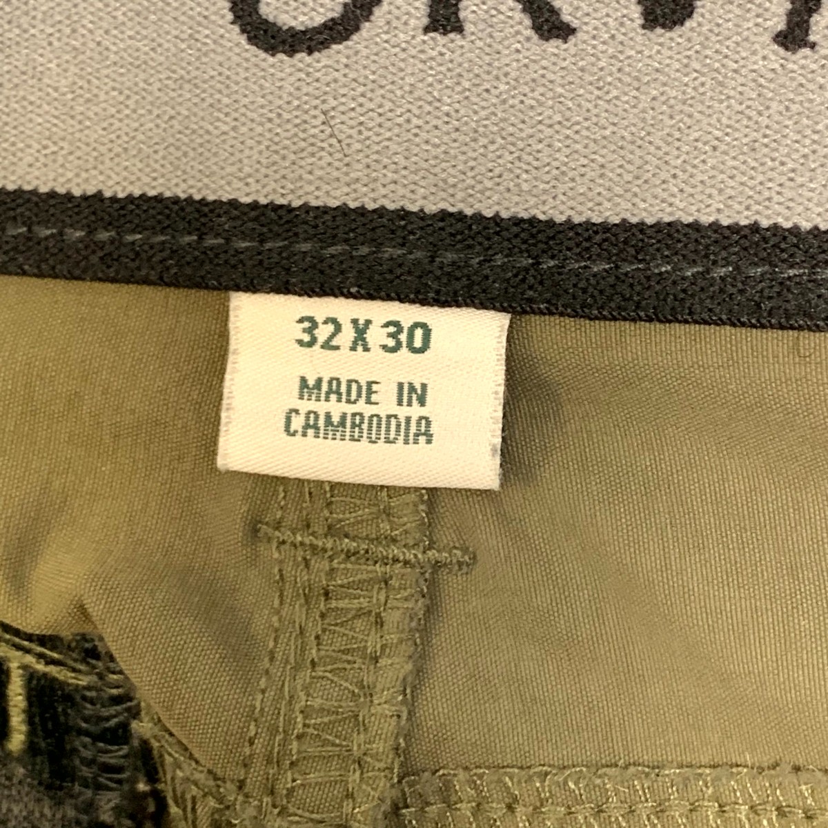 Orvis Tech Pants Mens 32×30 Beige Water Repellent 2 Way Stretch Travel Hiking