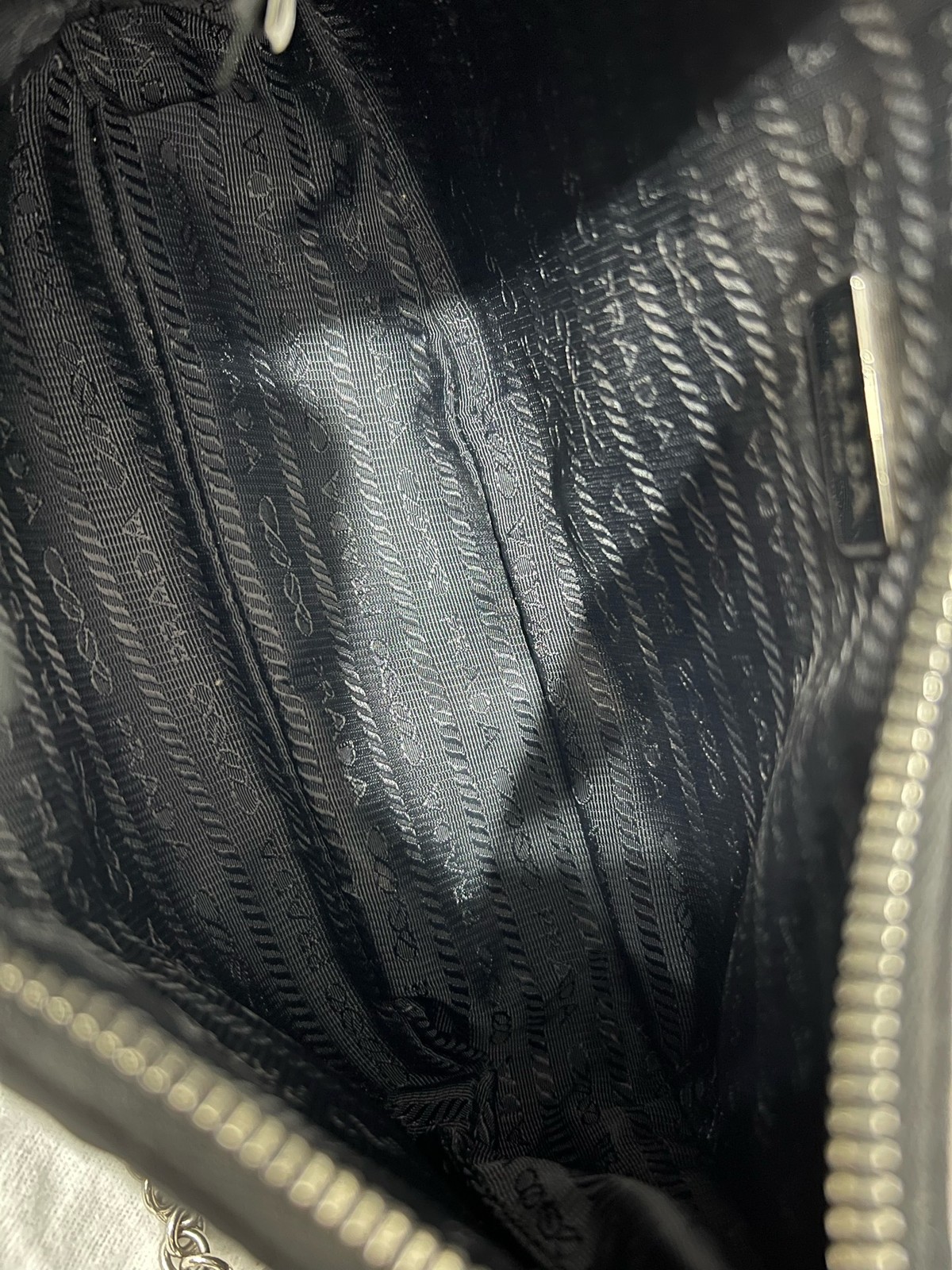 Prada Re-Edition 2005 Normal Black Nylon Multi Carry Bag w/ Pouch Duty Paid