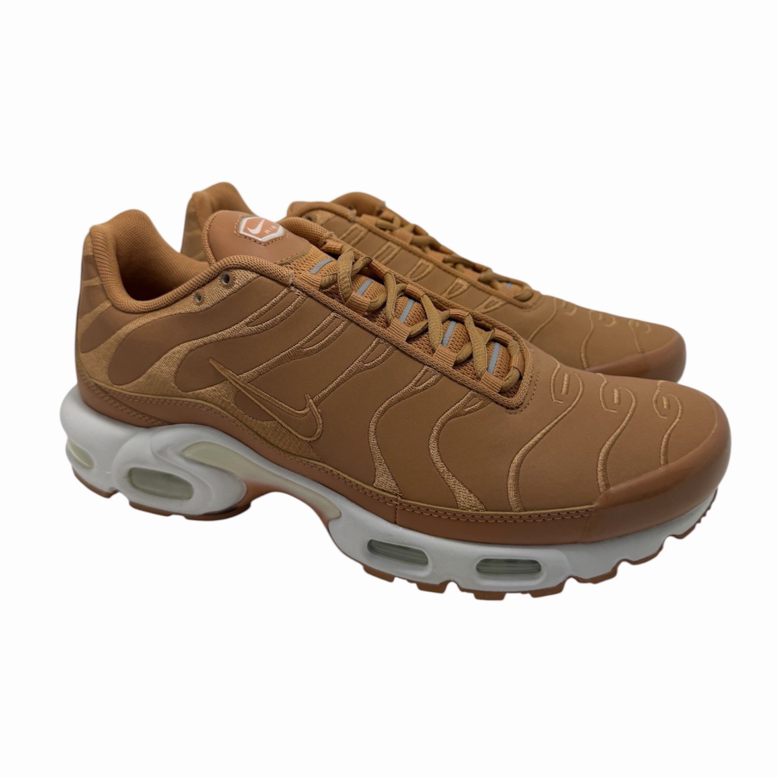 Nike Air Max Plus TN Size 9 Mens Tuned Flax Sail Wheat Gum FZ8815-200