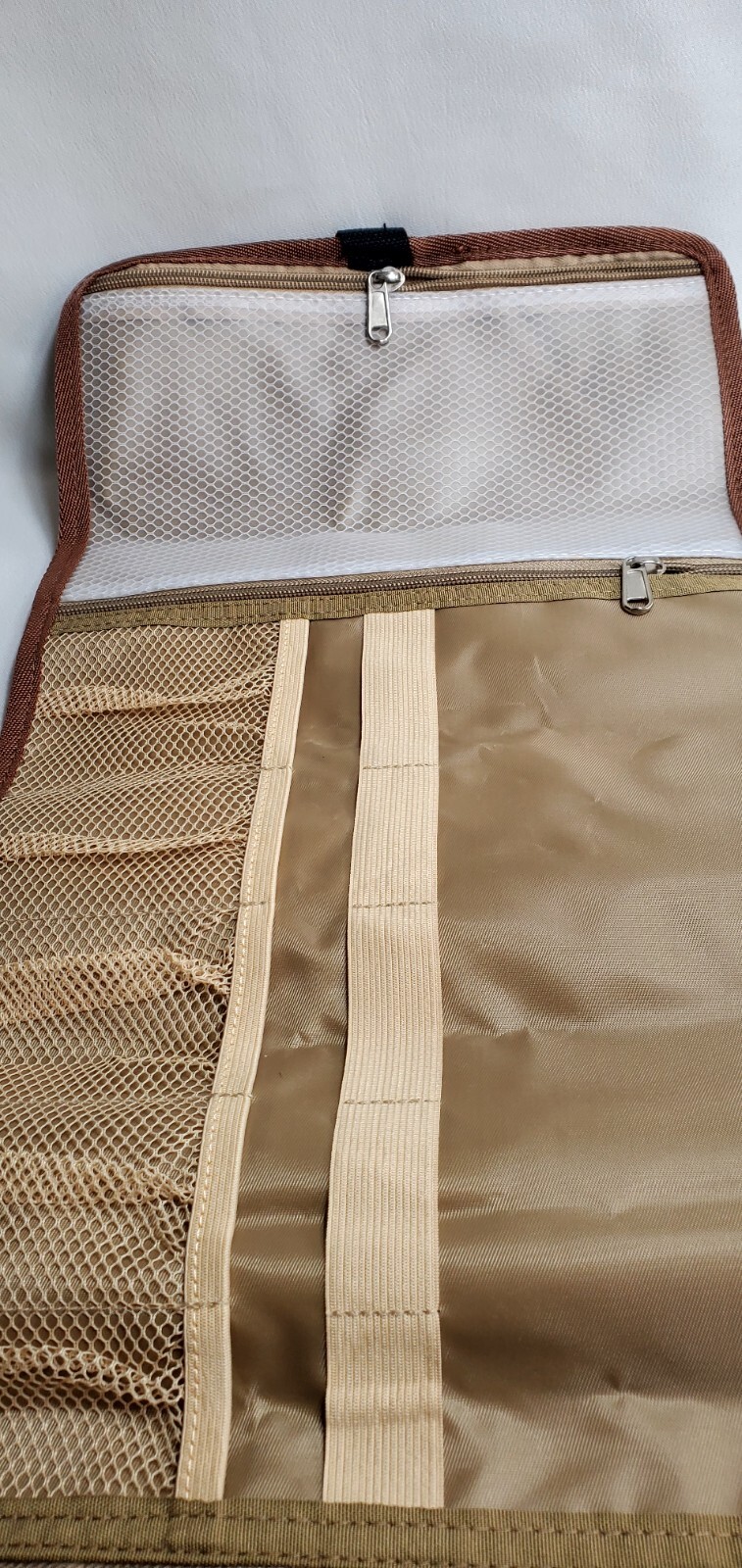 Mens Toiletry Bag Gaahooa Brown Travel Bag Hangable