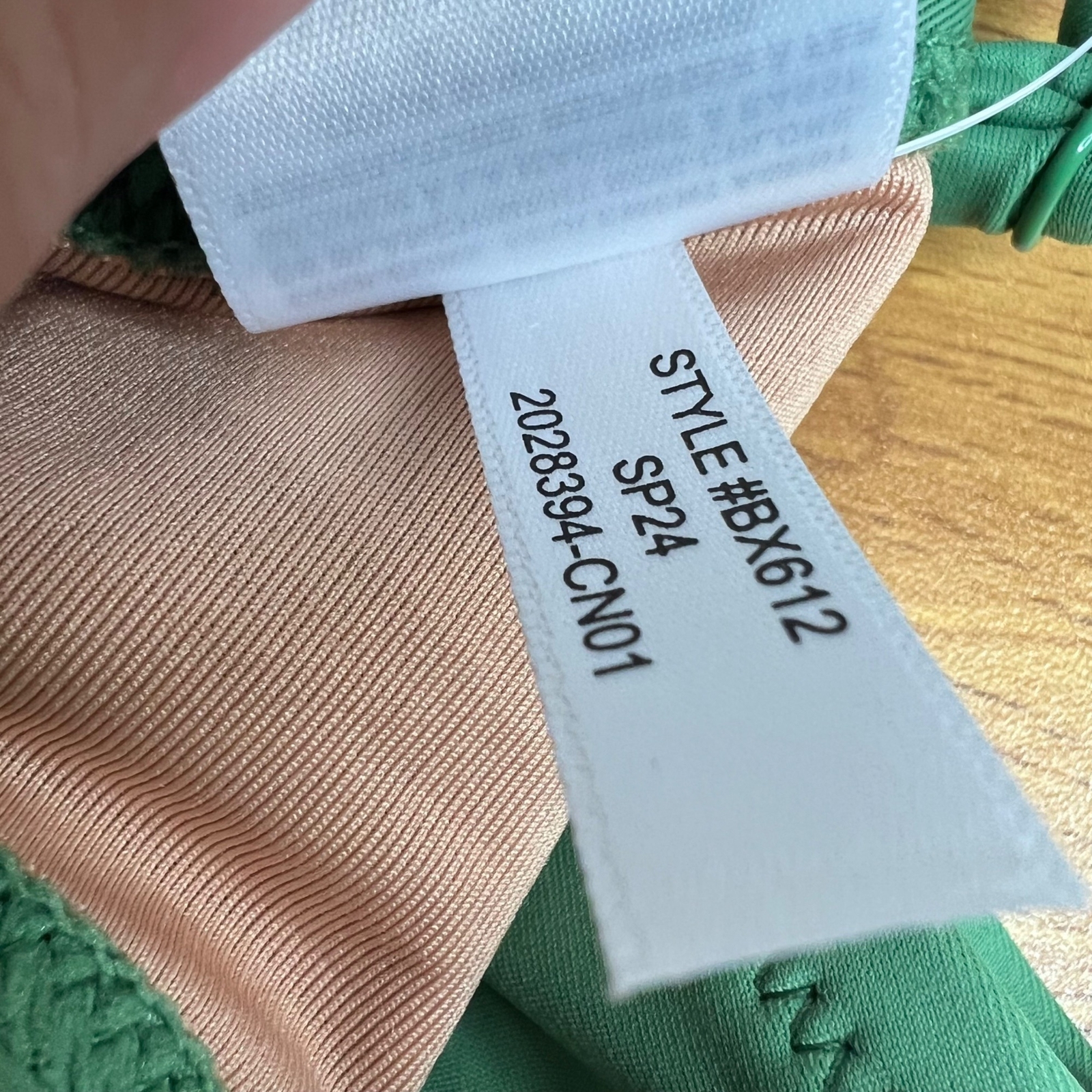 J Crew Balconette Underwire Bikini Top Rustic Willow Green BX612 NWT