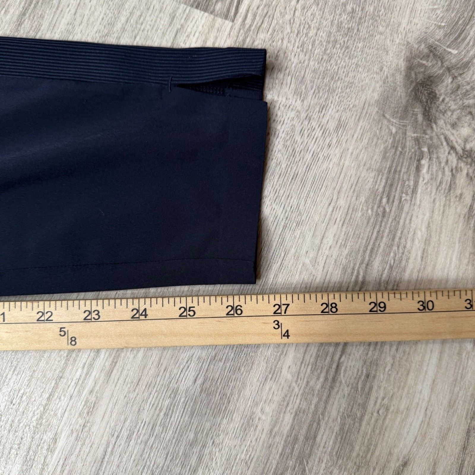 Athleta Navy Blue Jogger Pants Athletic Leisure Zip Pockets Size 2
