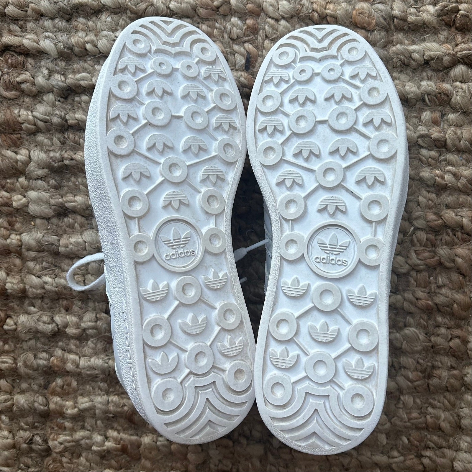 Adidas Gazelle Bold Platform White Leather Women’s 7 EU 38 2/3 -EUC