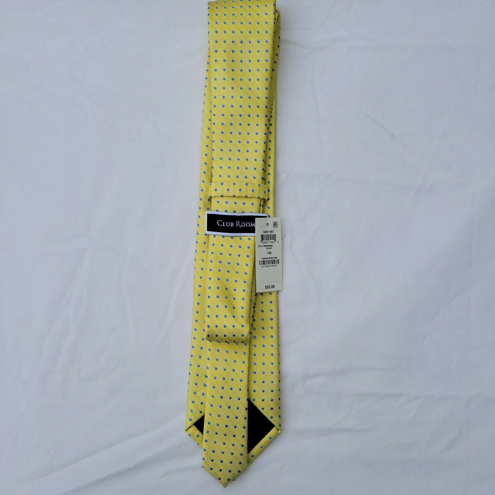 Men’s Clubroom Designer Slim Tie. One Size