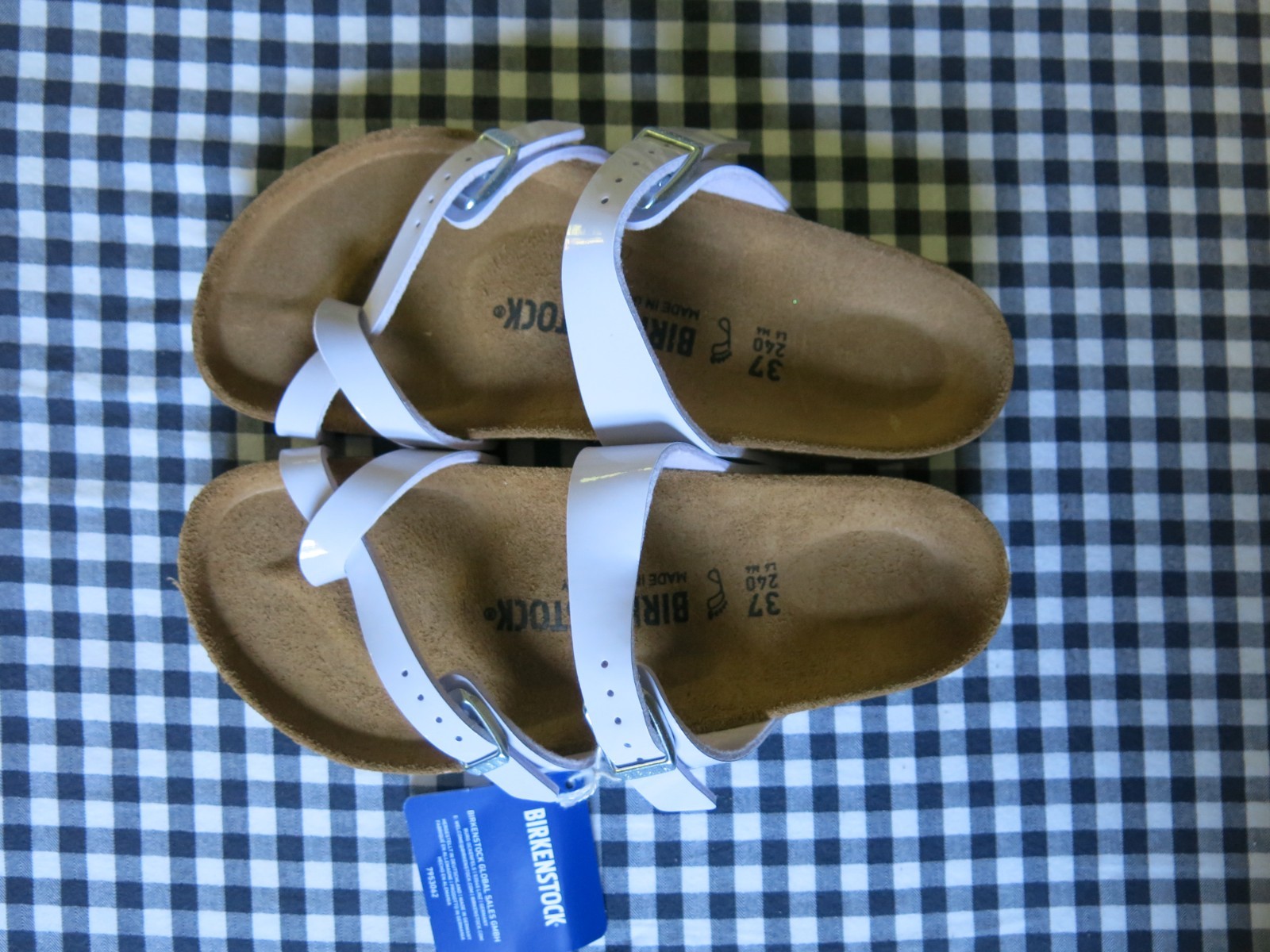 Birkenstock Mayari Birko-Flor® Patent purple fog EU 37 US 6-6.5 regular/wide