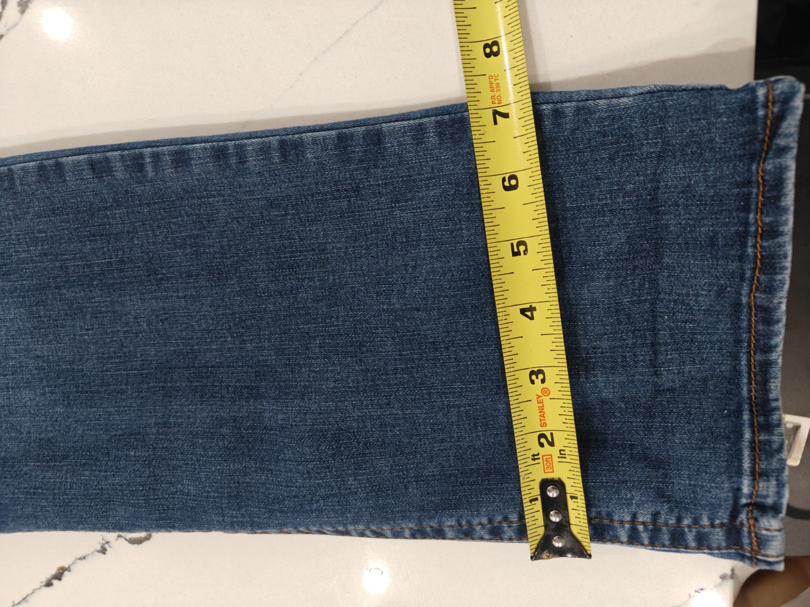 KUT From The Kloth Stevie Straight Leg Jeans Womens 16 Blue Medium Wash Denim