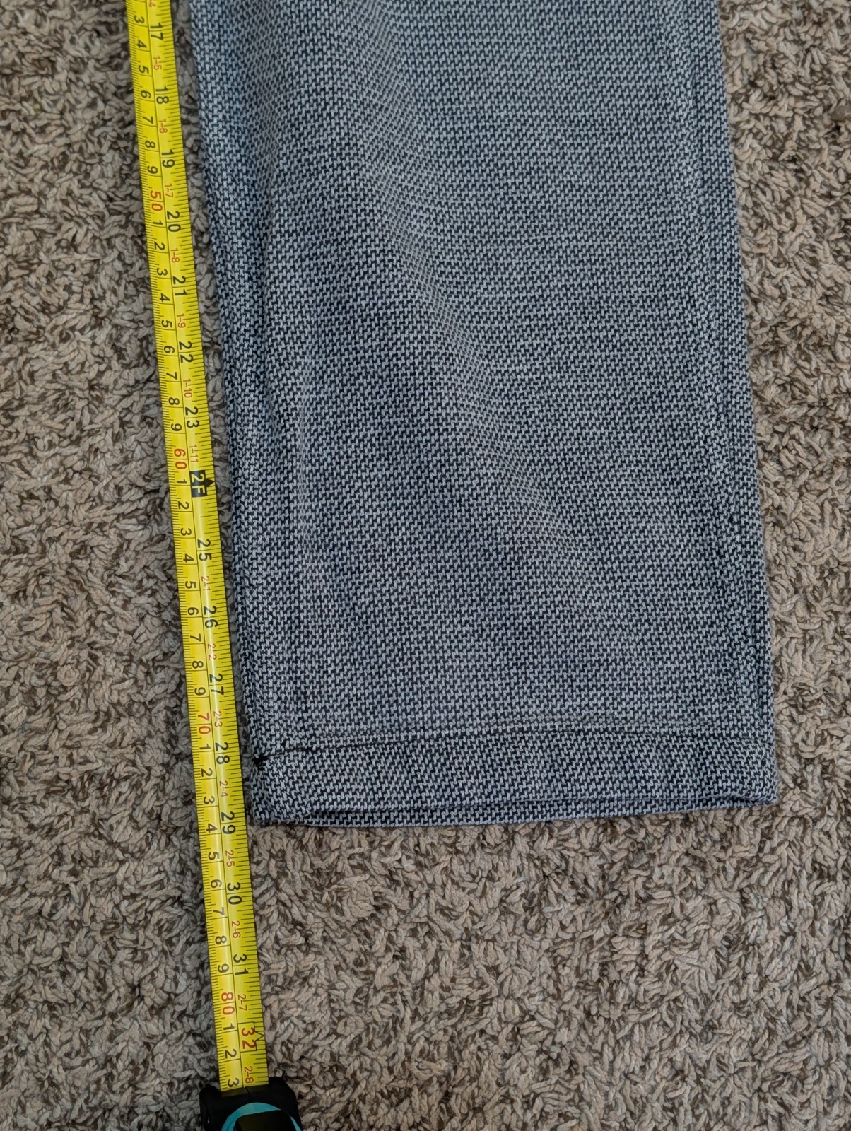 Carbon2Cobalt Mens Pants 36×32 Gray Chino Casual
