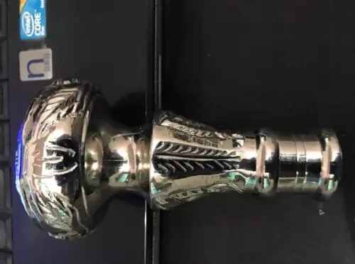 Antique Silver Brass Solid Knob Head Handle Cane Wooden Walking Stick Nautical