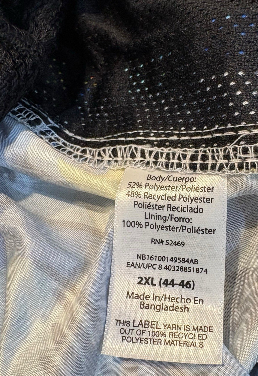 No Boundaries NWT Men’s Swim Shorts 2XL (44-46) Quick Dry UPF 50+ Above Knee