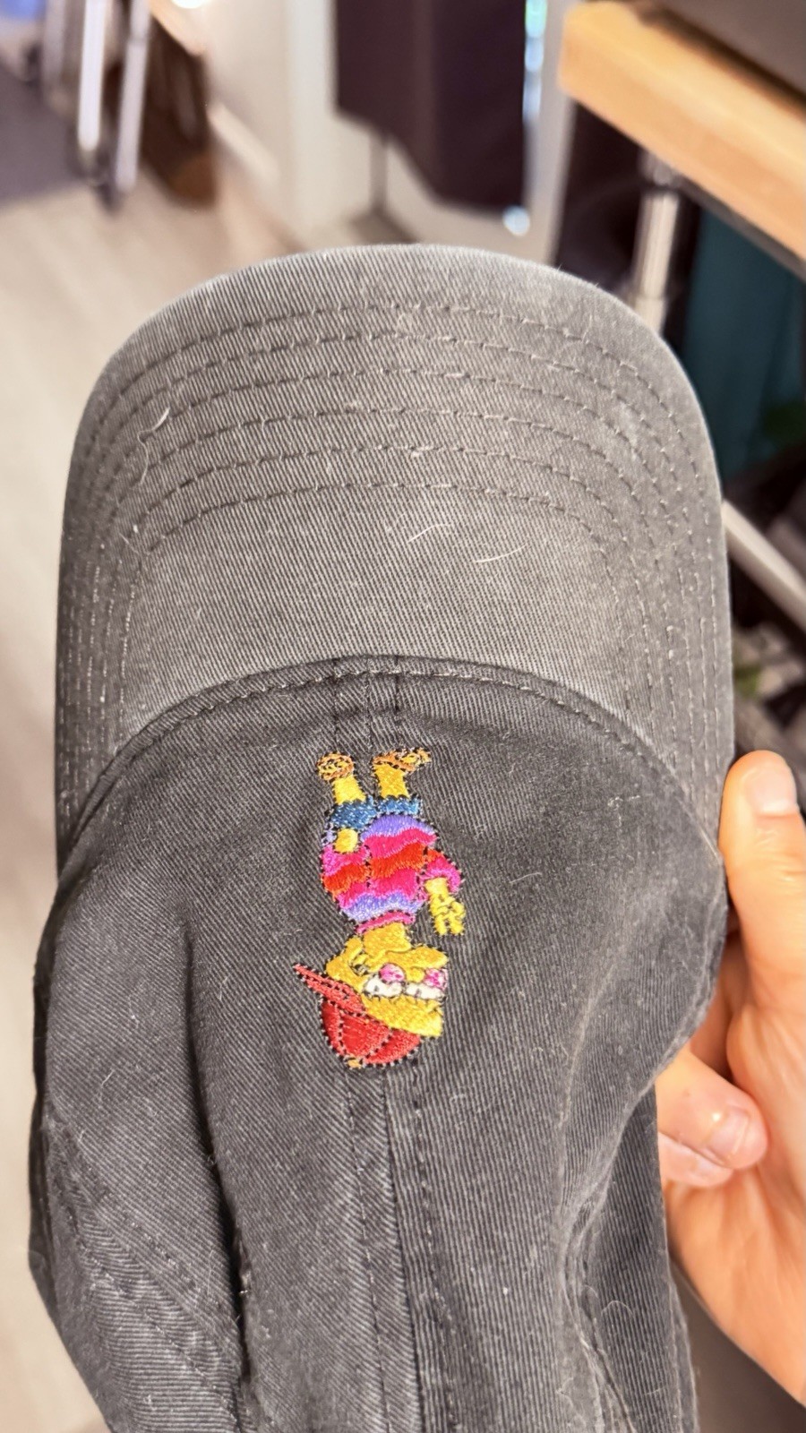Lisa Simpson Stitched Fitted Dad Hat One Size Fits Most The Simpsons