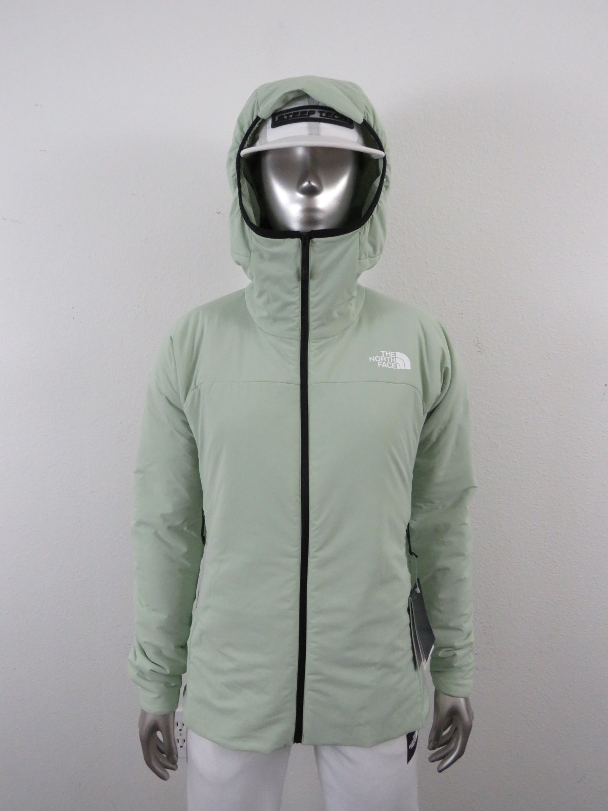 Womens The North Face Summit Casaval Ventrix Hybrid Hoodie Insulated Jacket Sage