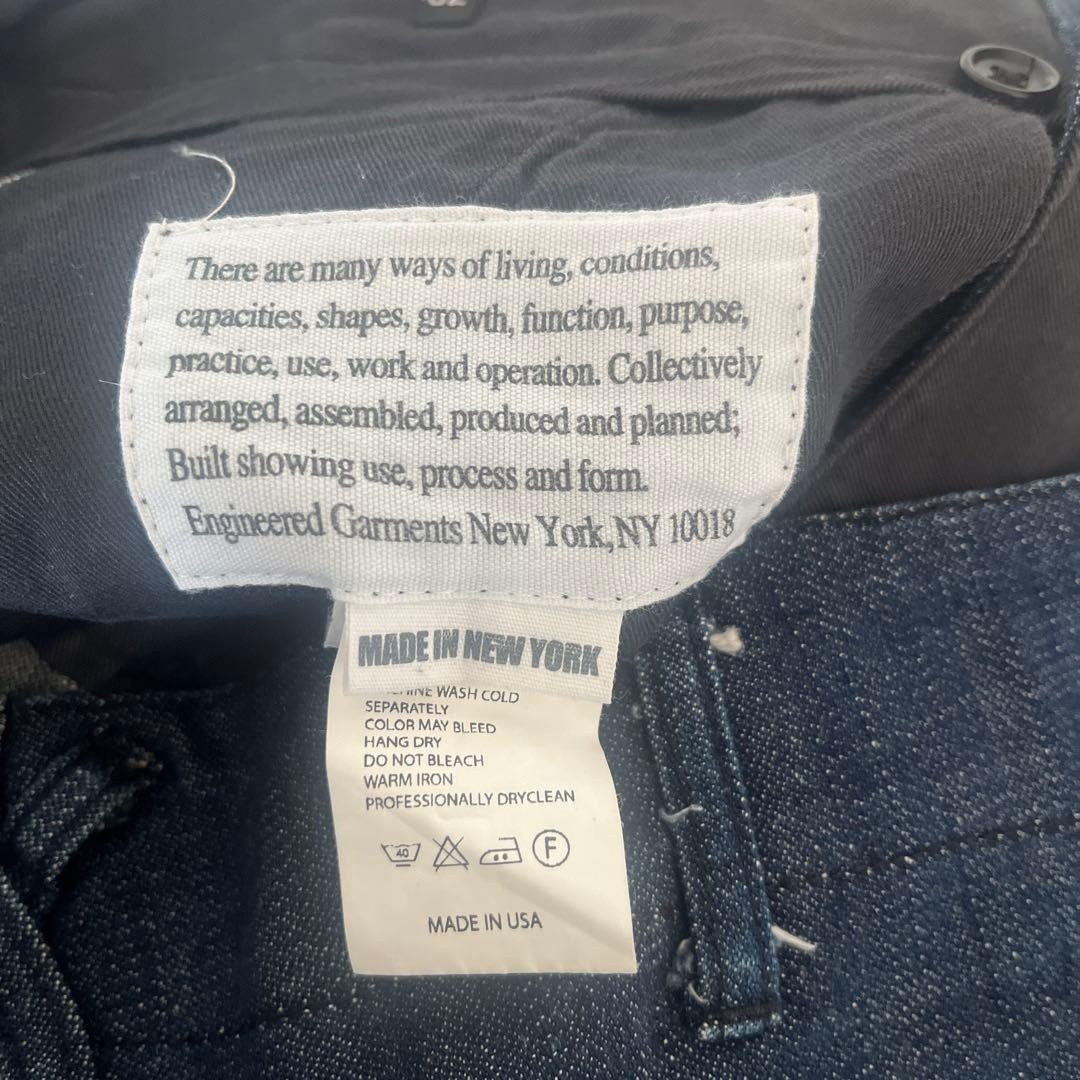 Engineered Garments Painter Pants W32 Indigo Denim Japan Workwear F/S