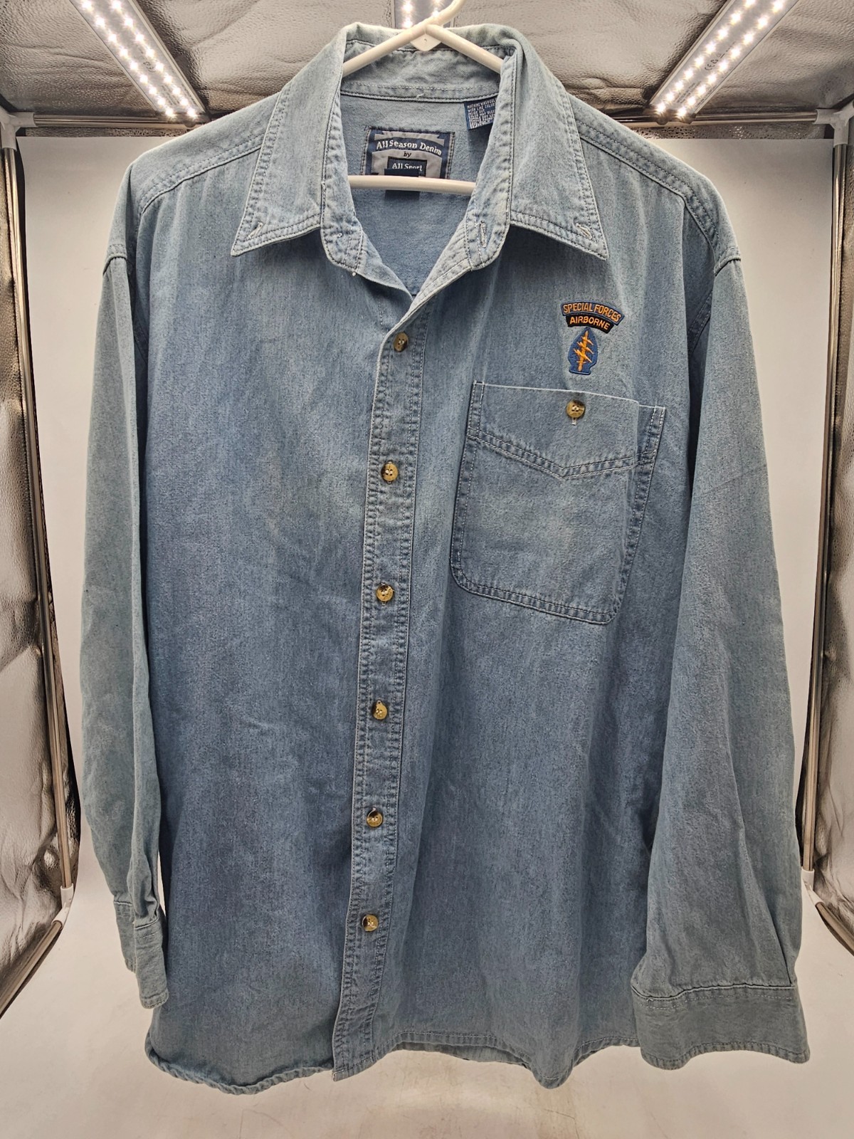 All Season Denim By All Sport Size Large – Special Forces Airborne