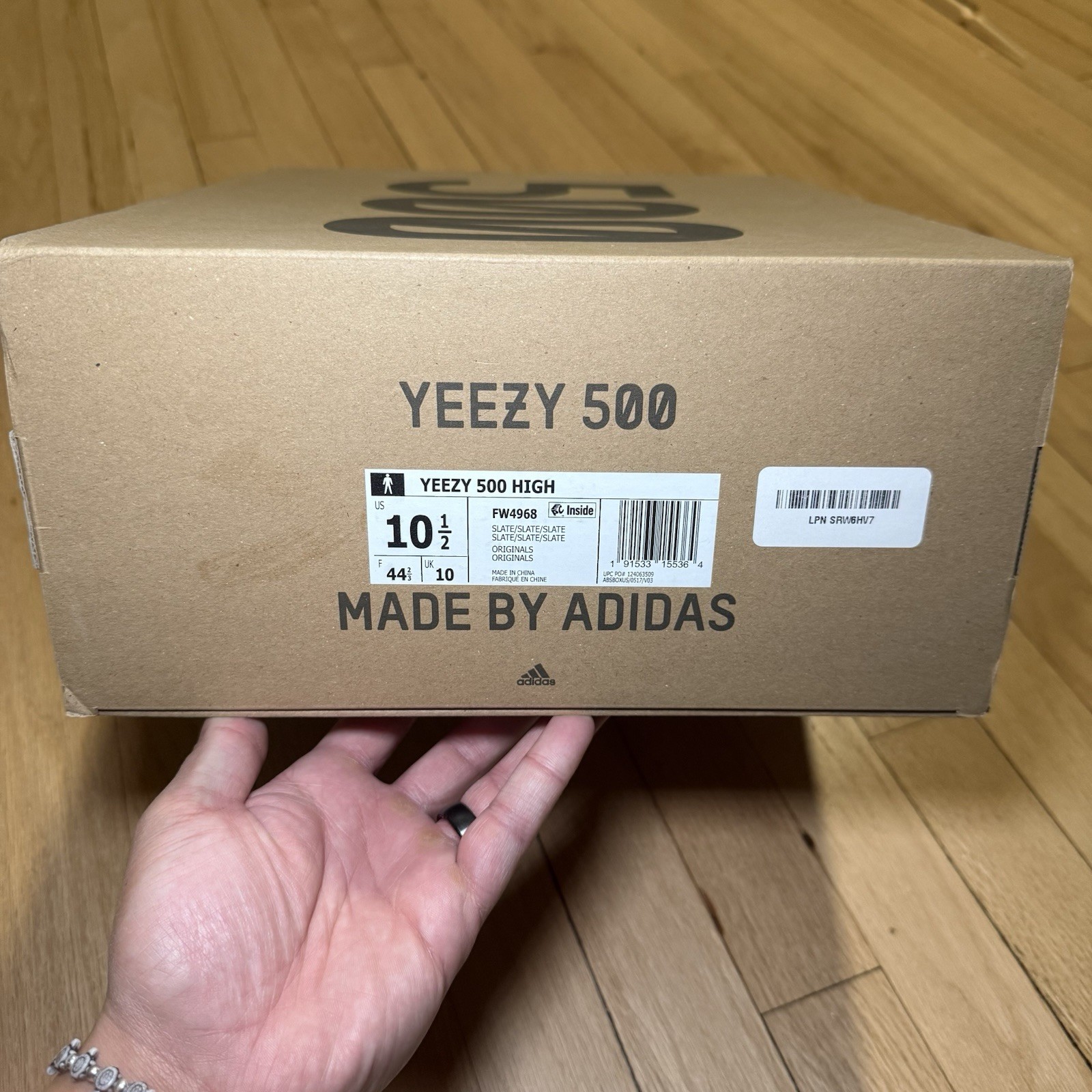 Adidas Yeezy 500 High Slate Men’s Size 10.5 Deadstock DS