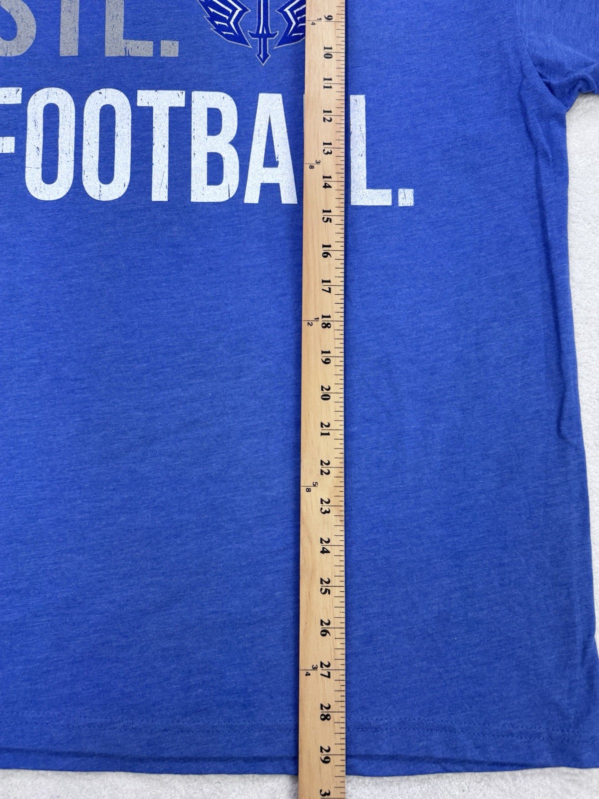 Saint Louis Battlehawks Tee Shirt Men XL Blue Short Sleeve UFL – NWOT.