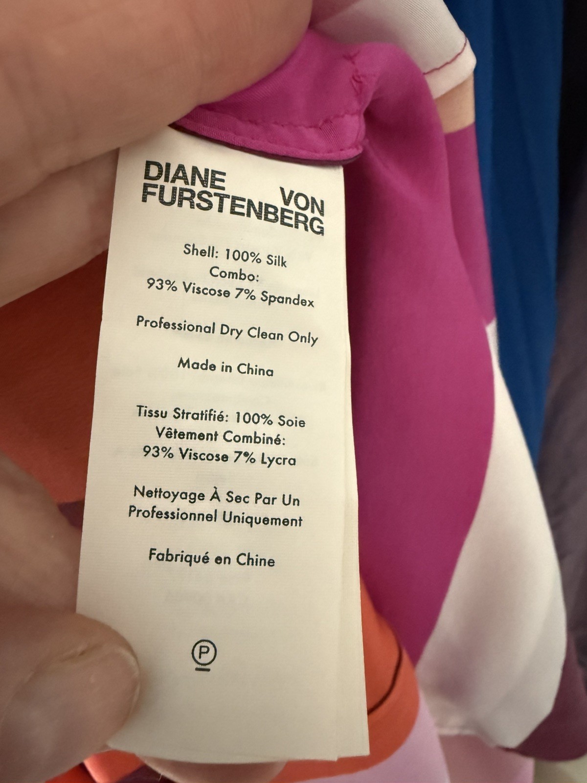 Dianne von Furstenberg Colorful Full Length Summer Dress