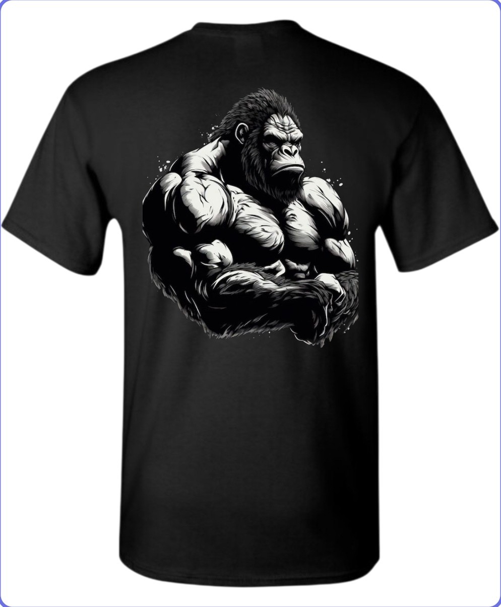 Gorilla Gym Men’s T-Shirt Till I Collapse Small To 3X-Large A