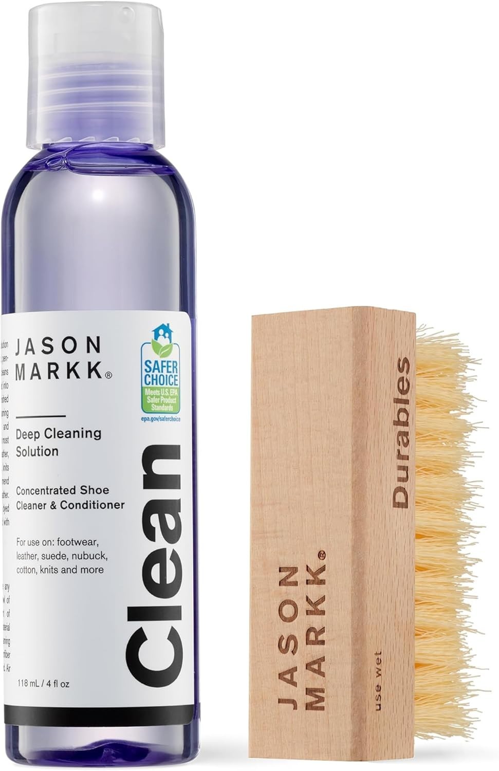 Professional 4 oz Sneaker Care Kit: Deep Clean & Durable Brush for Any Footwear