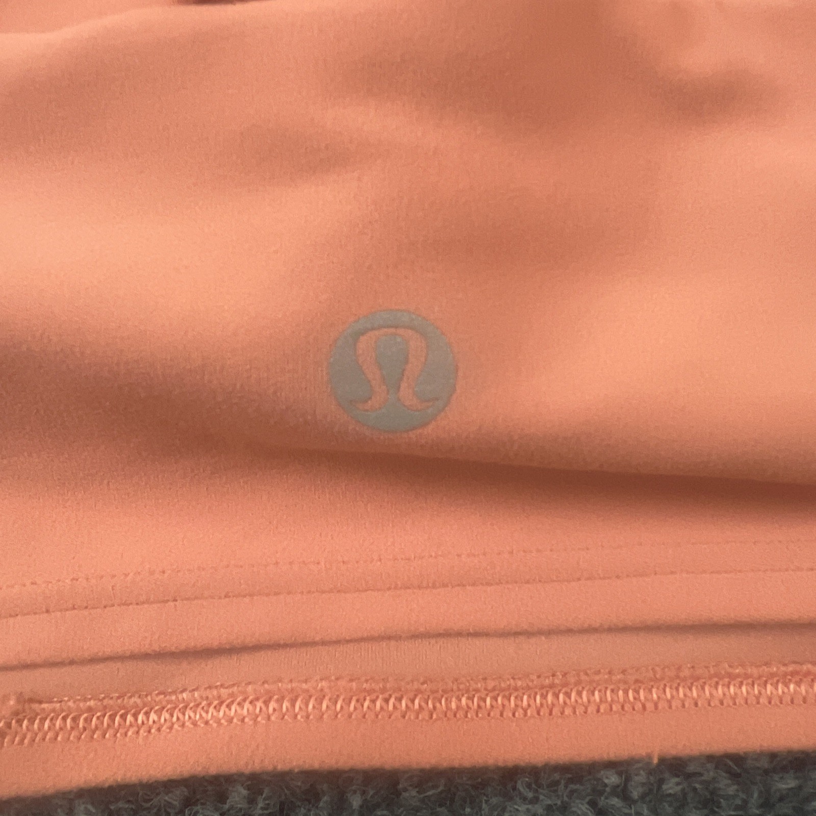 Lululemon Bra Adult Size 6 Rustic Coral Forward Fold Pullover Yoga Tank W2CNMS