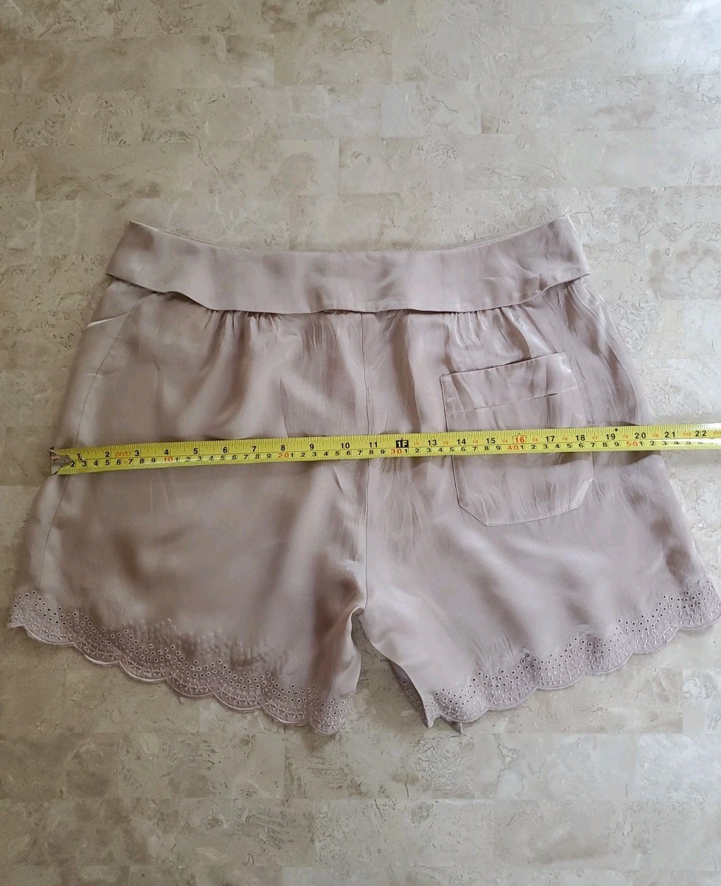SEE by CHLOE SILK Shorts US Sz 6 Dusty Pink