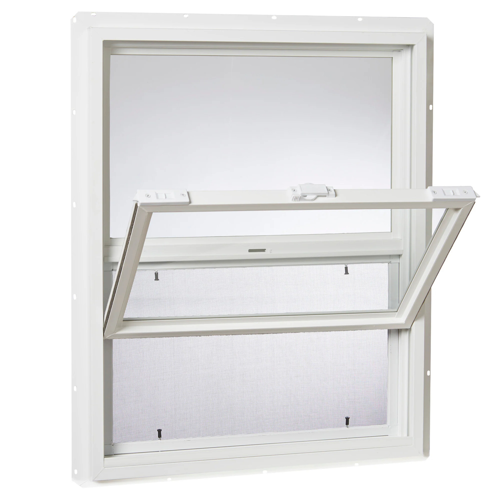 Project Source 20000S Series 23-1/2-in x 29-1/2-in White Exterior White In|26747