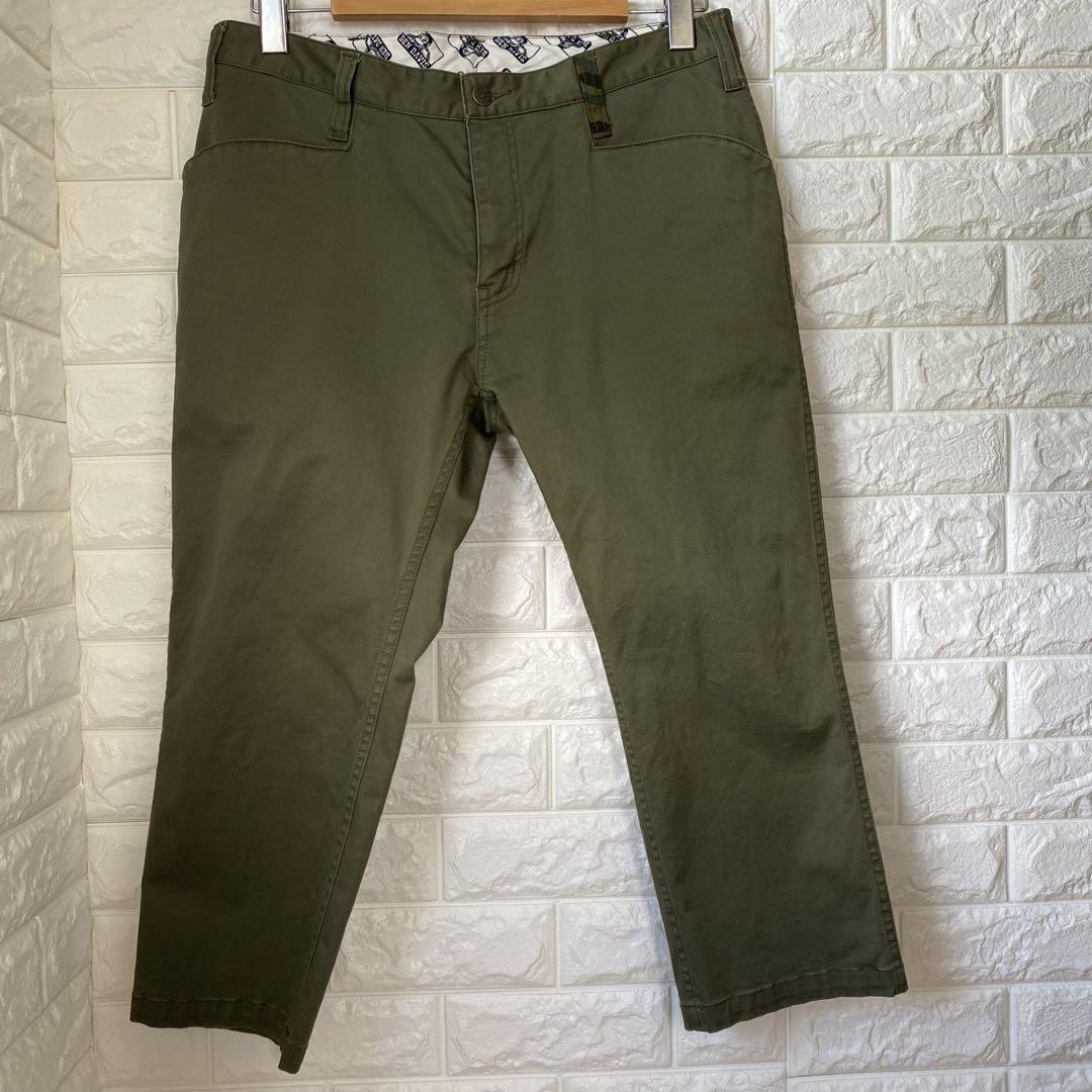 BEN DAVIS Cargo Pants Size 30 Cropped Khaki 21.6 inches