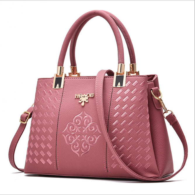 Womens Leather Handbag Set Shoulder Bag Crossbody Satchel Messenger Tote Purse