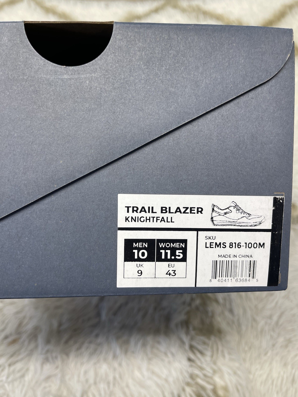 🧡NIB*Lems Trial Blazer Barefoot Shoes Men’s Size 10 Trail Hiking – Knightfall🧡