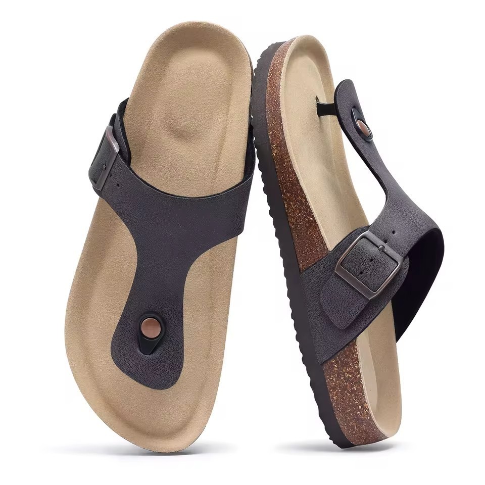 Women’s Suede Clogs with Adjustable Strap Adult Fashion Sandals Shoes